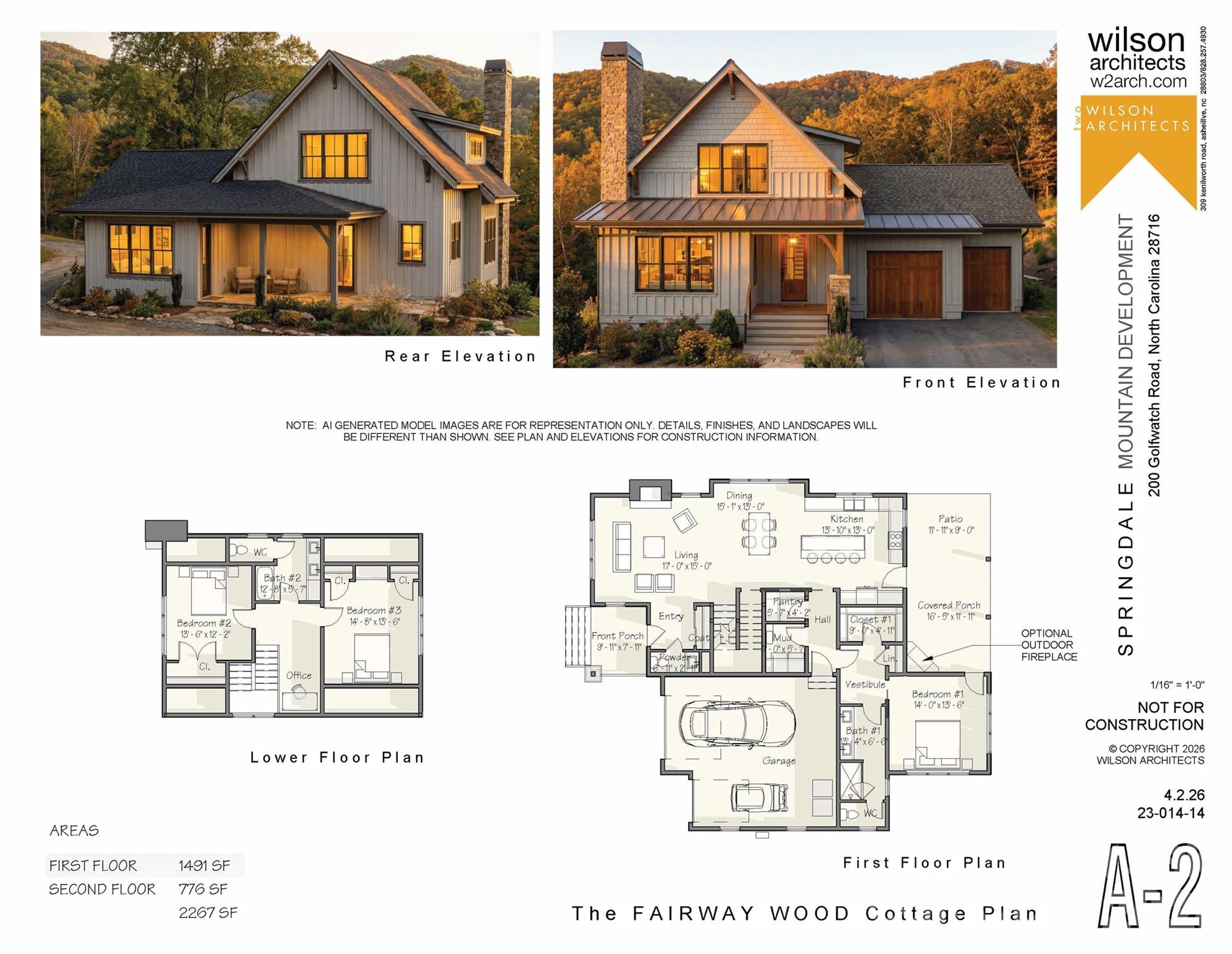 Architectural Rendering - 100 Bear Tree Cove, Canton