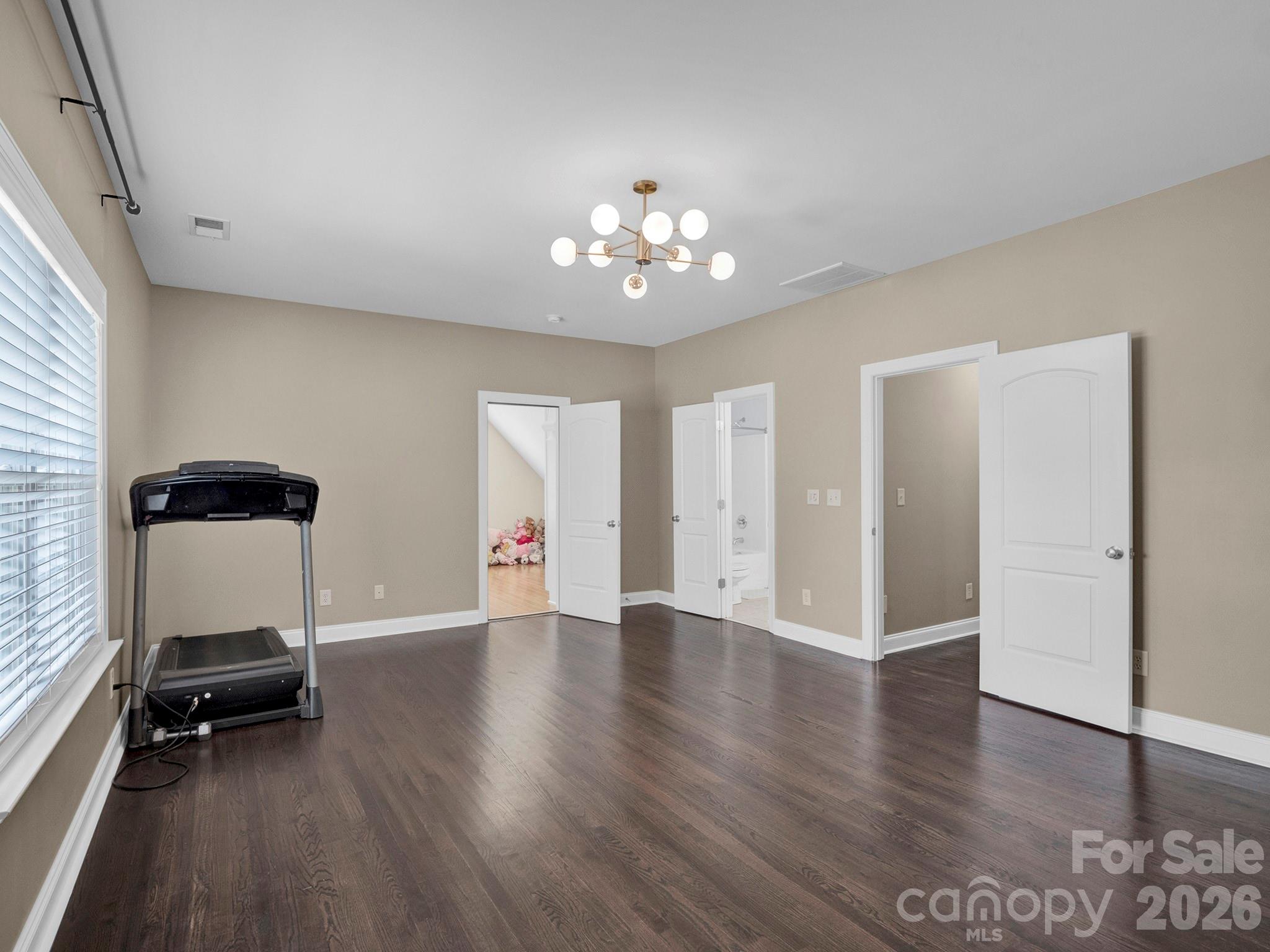 Bedroom with bonus room off of room - 2652 Bedford Place NW, Concord