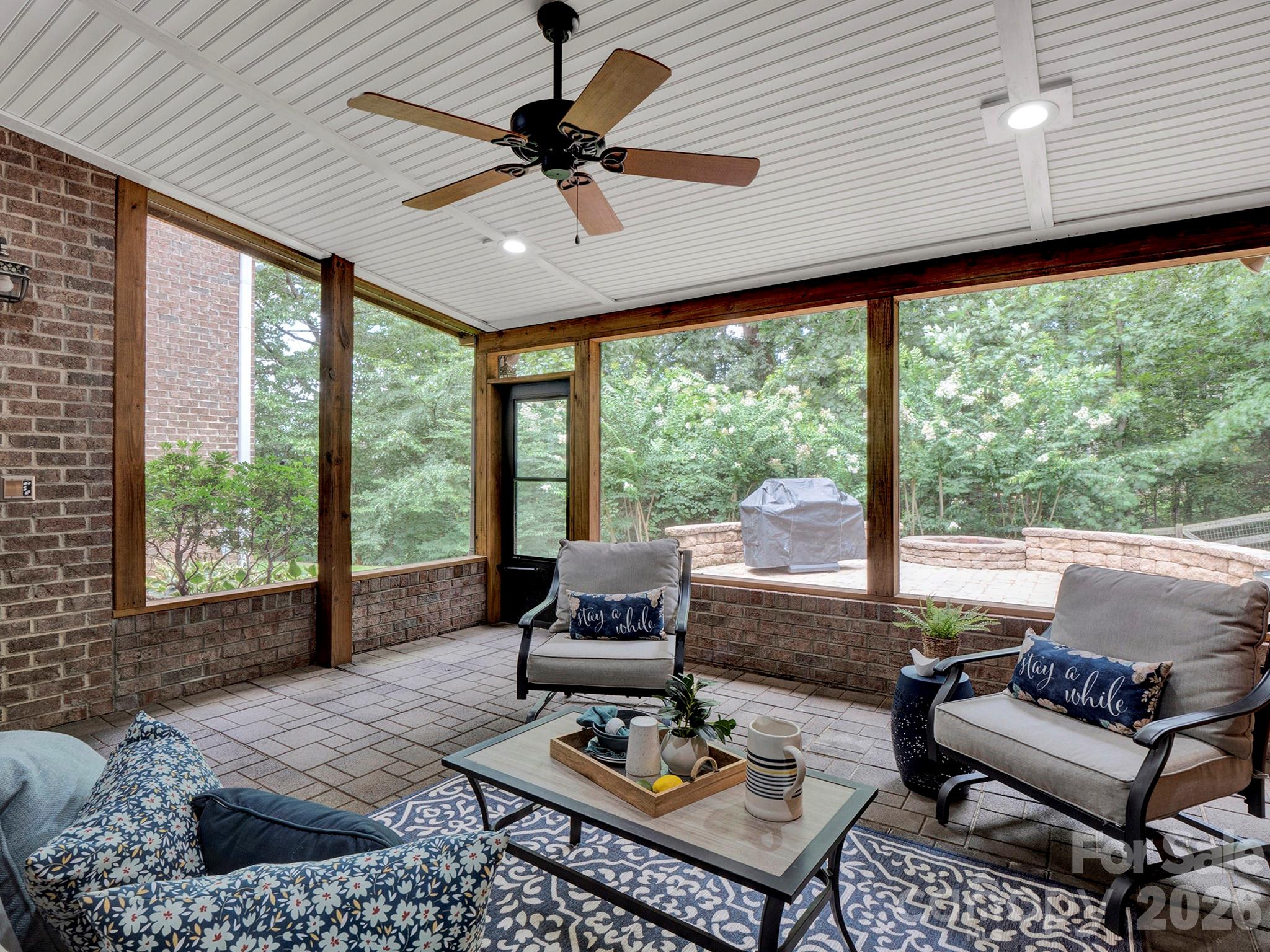 Screened Patio off of lower level/basement kitchen area - 2652 Bedford Place NW, Concord