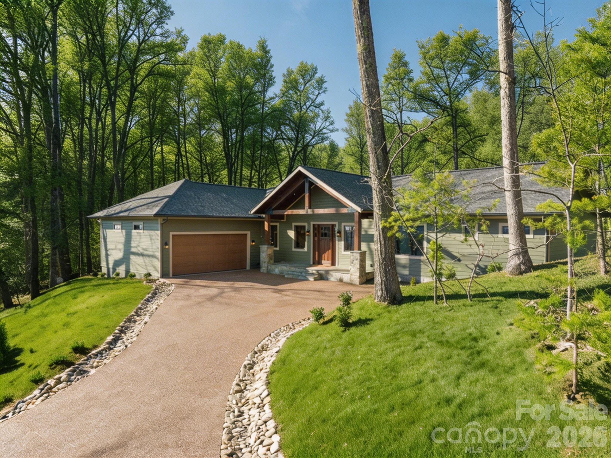 Grass and trees are virtually edited - 296 Austin Mountain Drive, Burnsville