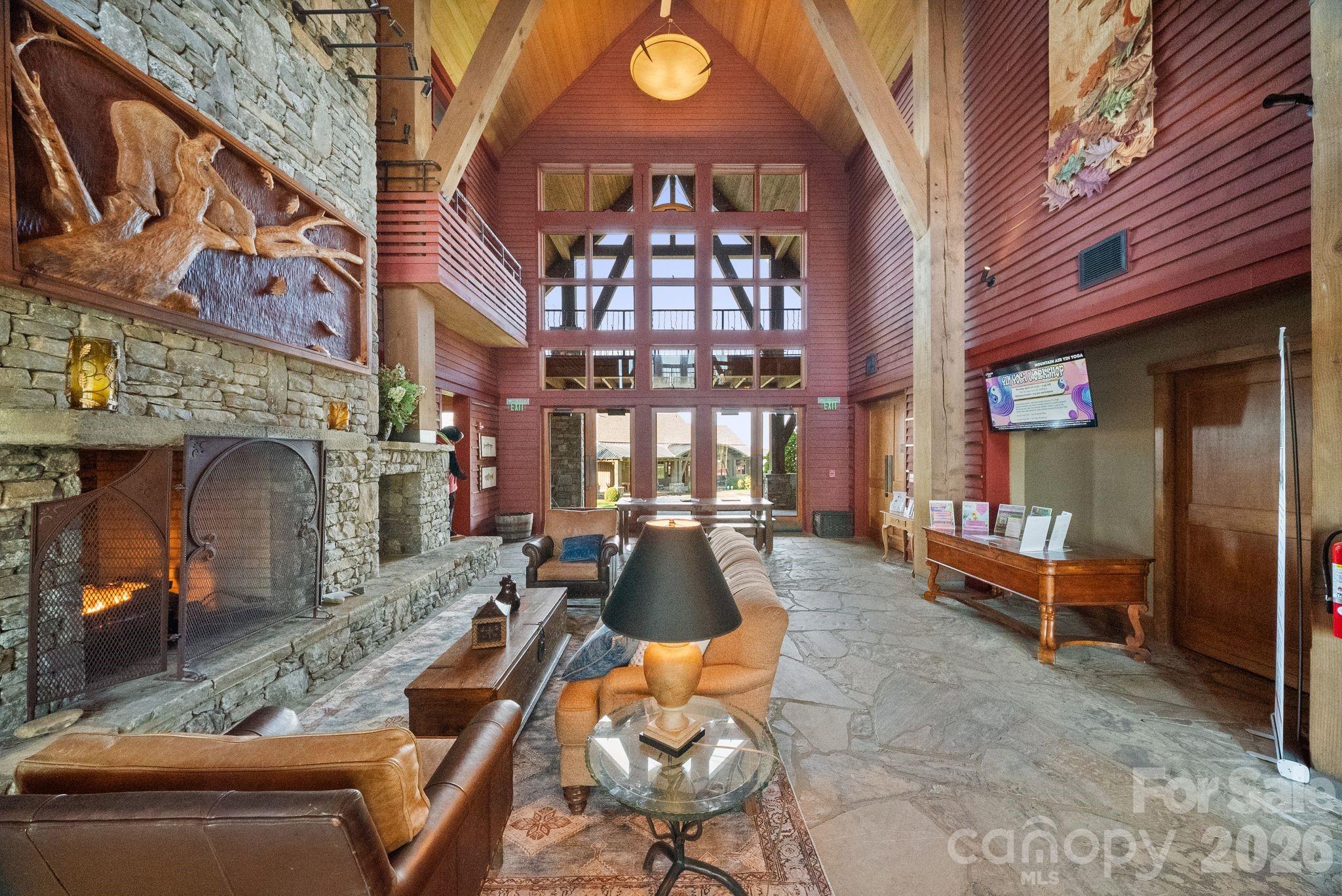 Inside of the Lodge at Mtn Air - 296 Austin Mountain Drive, Burnsville
