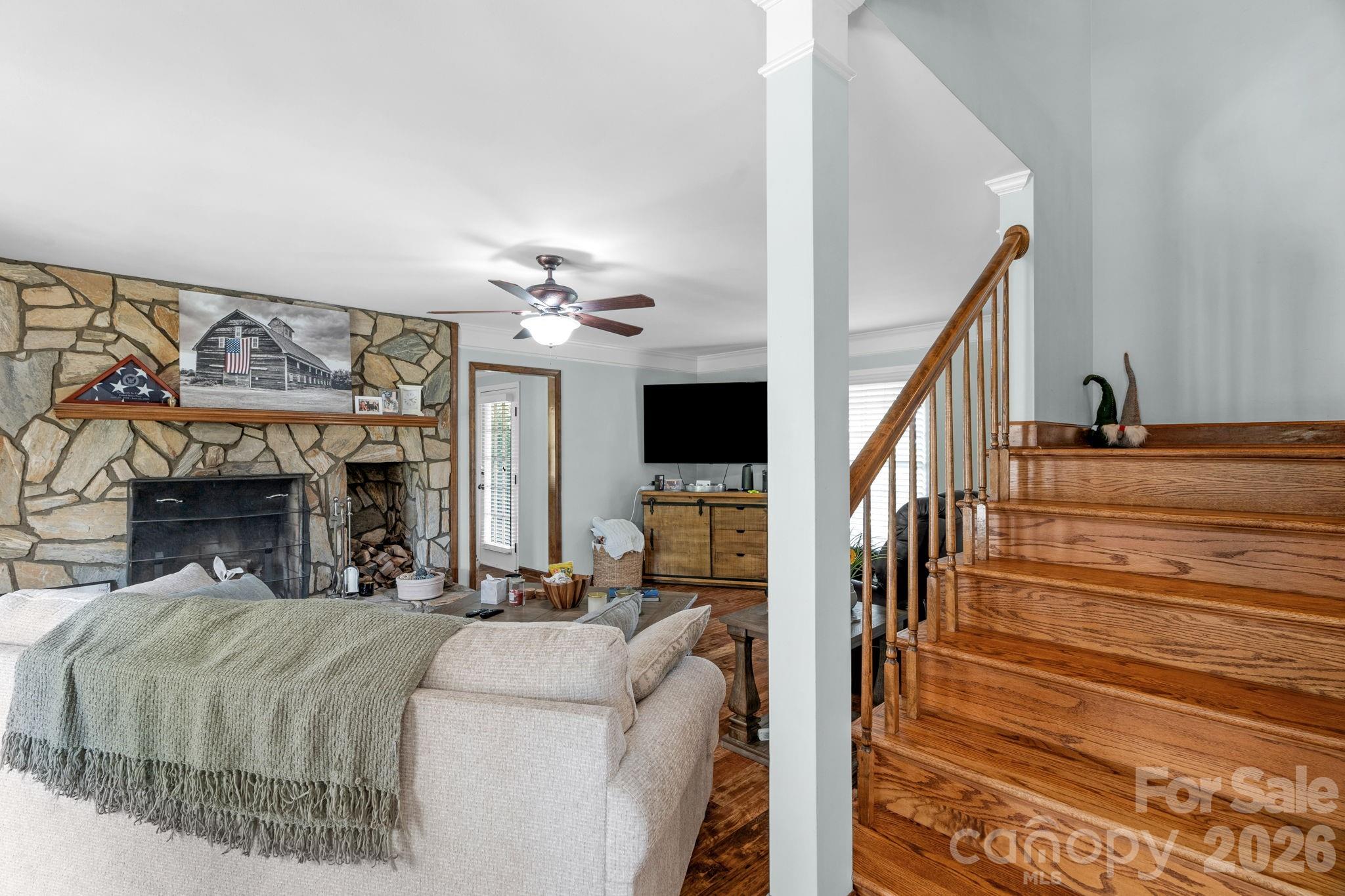 Family room - 8698 Rocky River Road, Harrisburg