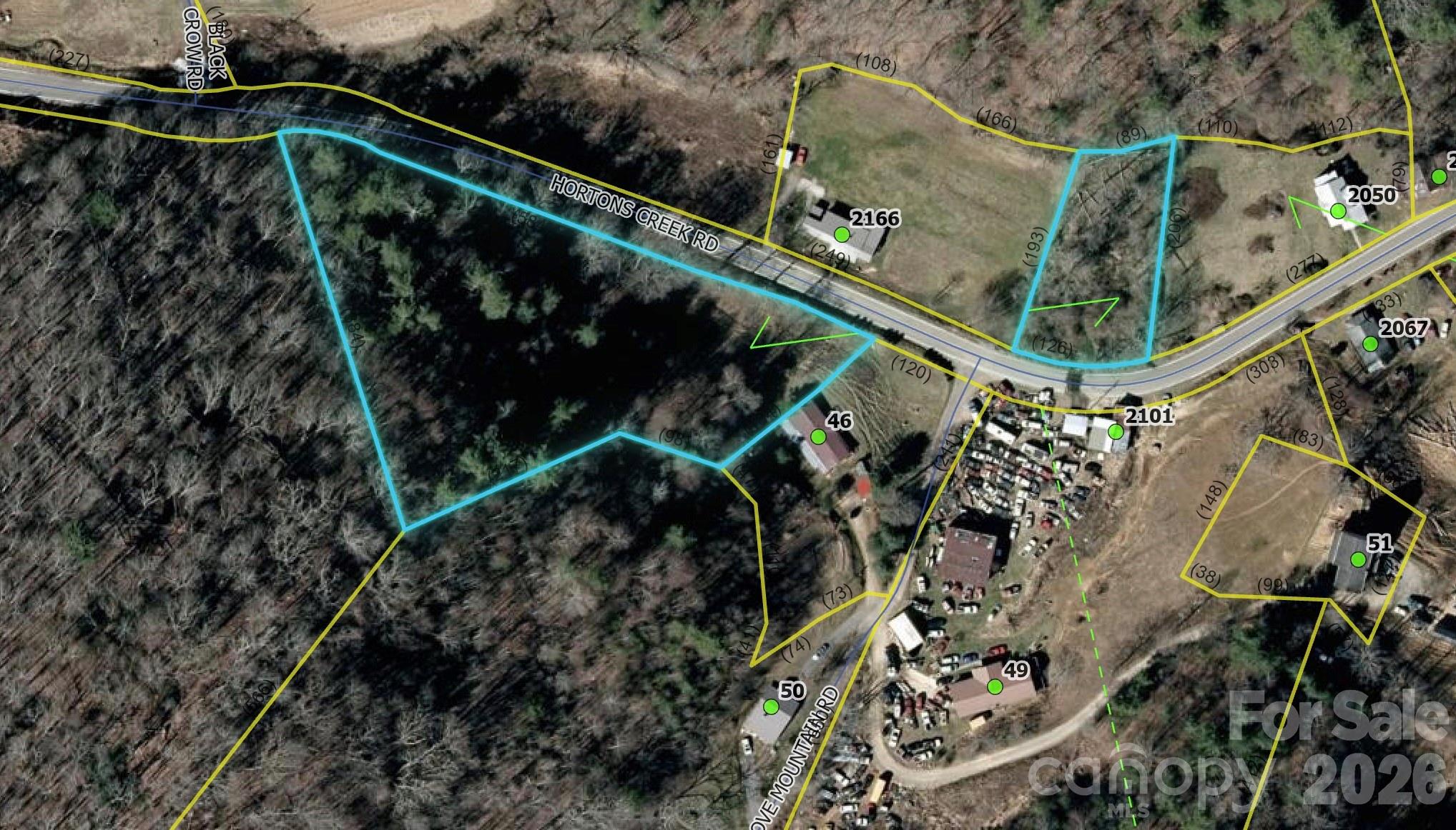 Acreage at 0 HORTONS CREEK Road, Burnsville, photo 3 of 3