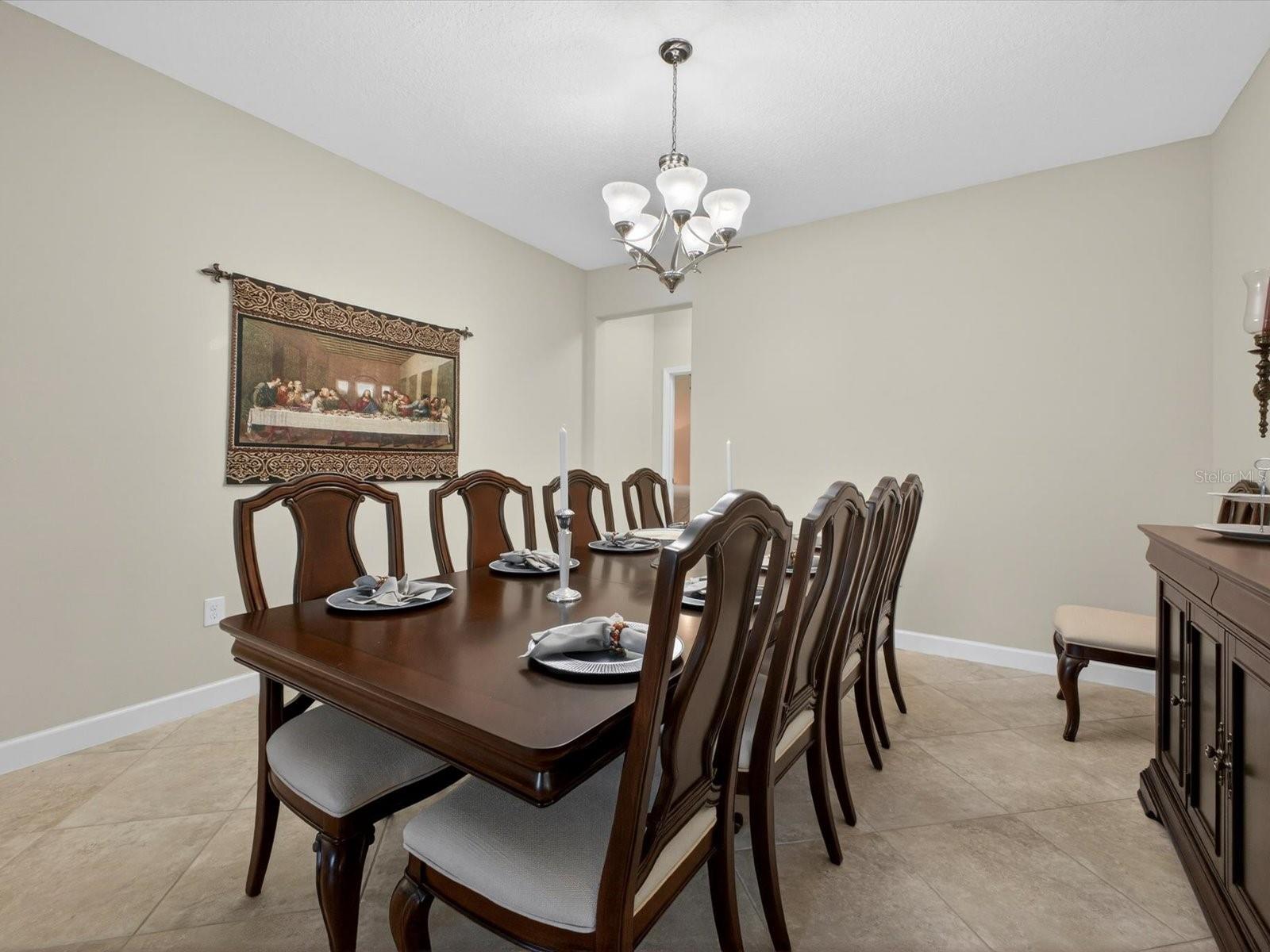 Formal dining room - 1300 GLENEAGLES LN, DAVENPORT