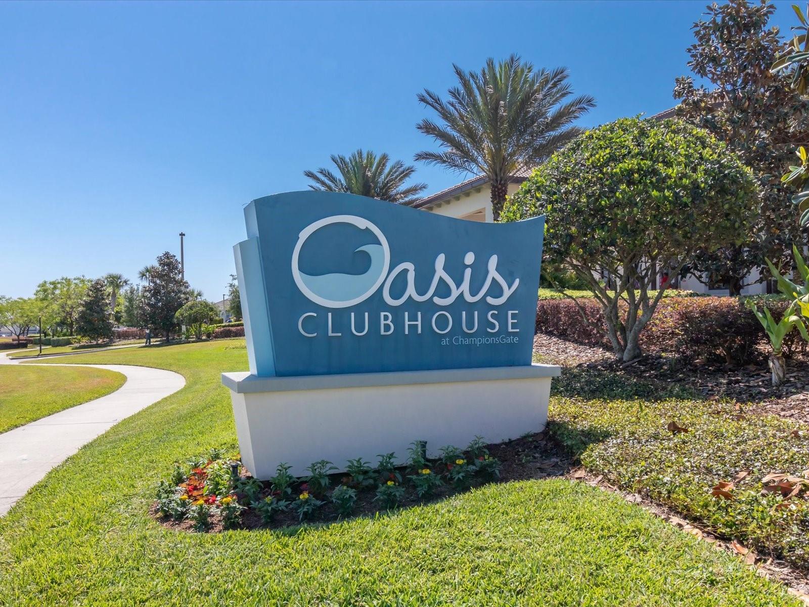 The Oasis Clubhouse - 1300 GLENEAGLES LN, DAVENPORT