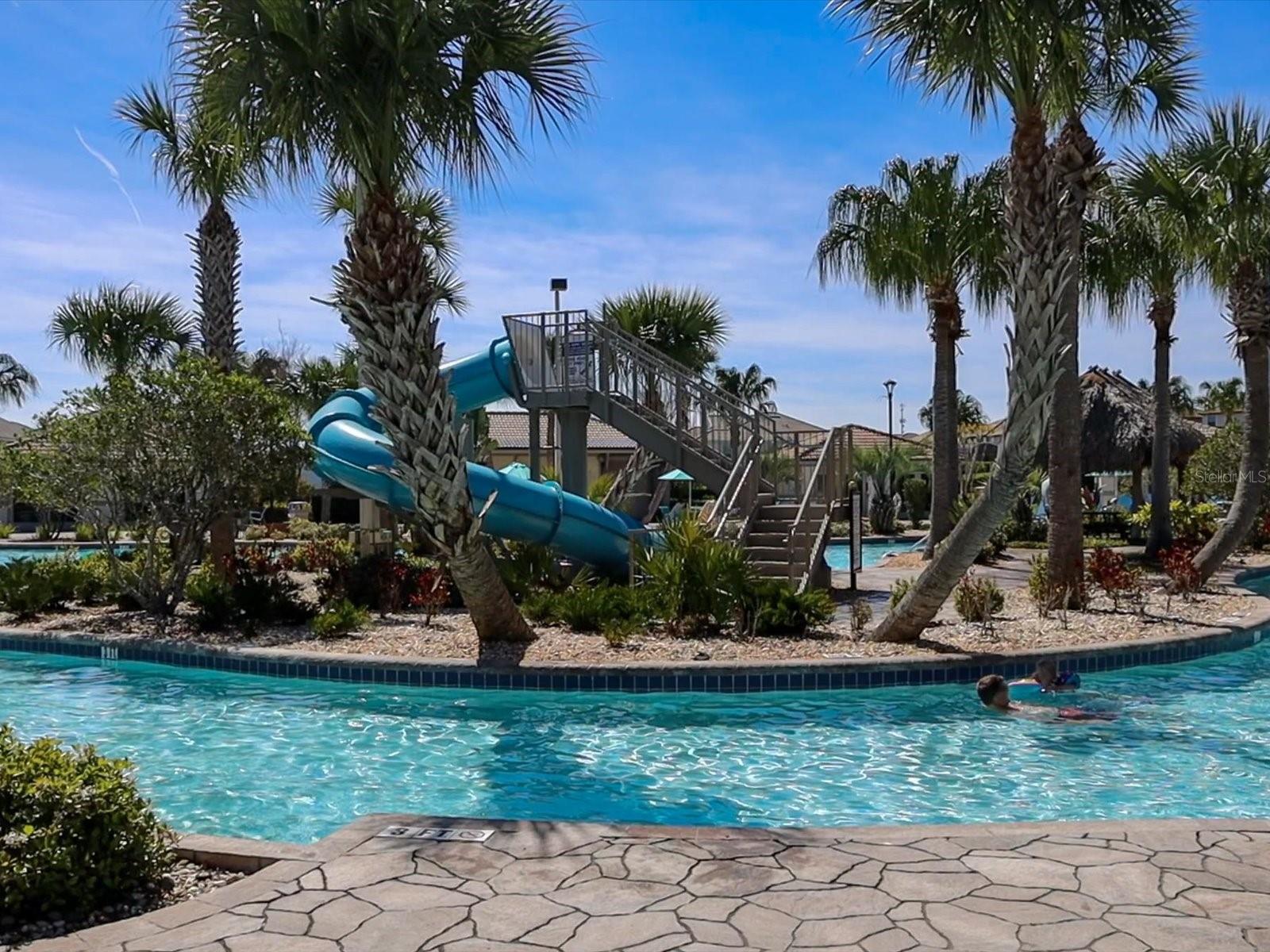 The Oasis Clubhouse lazy river - 1300 GLENEAGLES LN, DAVENPORT