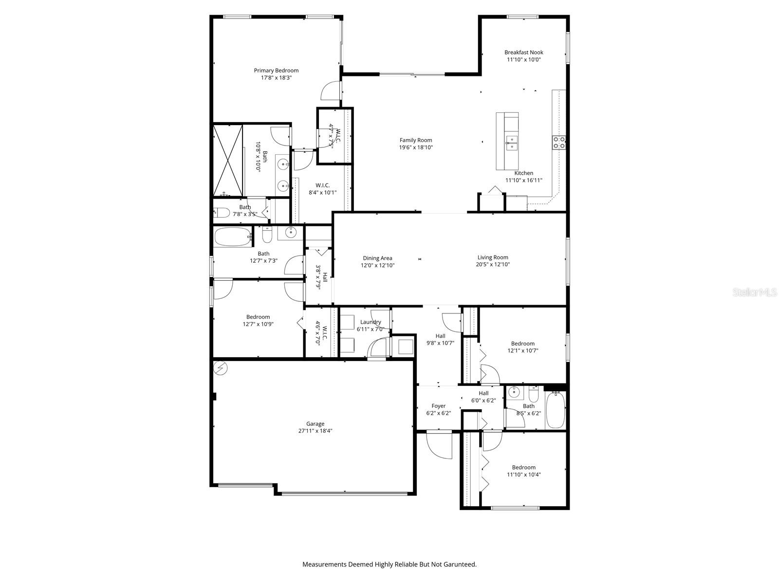 Floorplan - 1300 GLENEAGLES LN, DAVENPORT