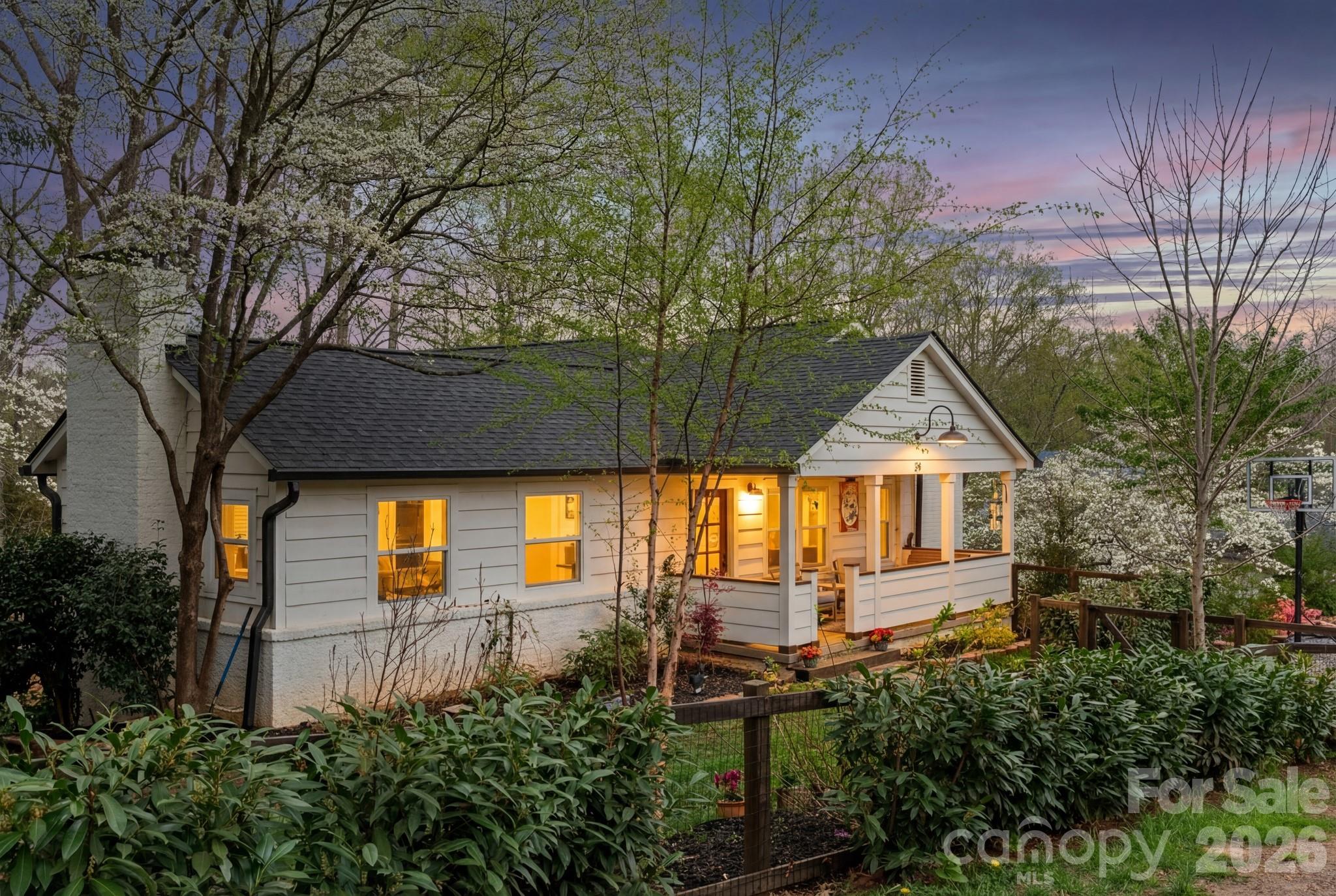 view from the street - 24 Dellwood Street, Asheville