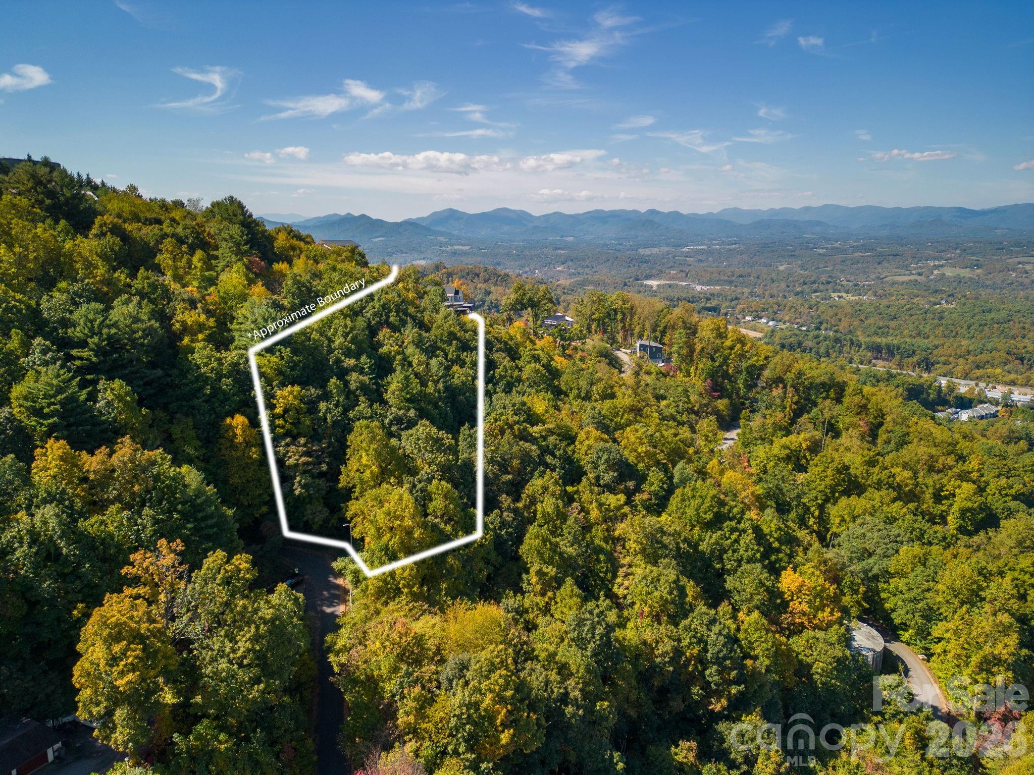 Aerial Photo - 99999 Leisure Mountain Road, Asheville