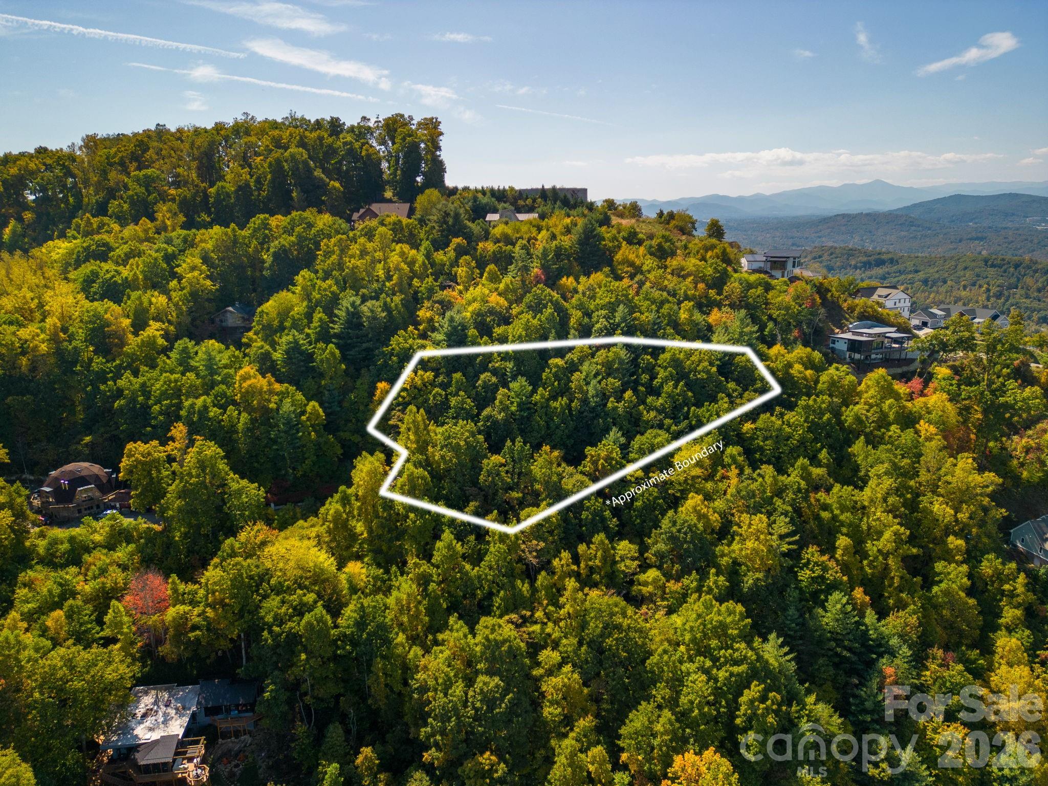Aerial Photo - 99999 Leisure Mountain Road, Asheville