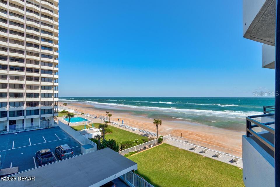 Balcony View - 2828 N ATLANTIC AVE #303, DAYTONA BEACH