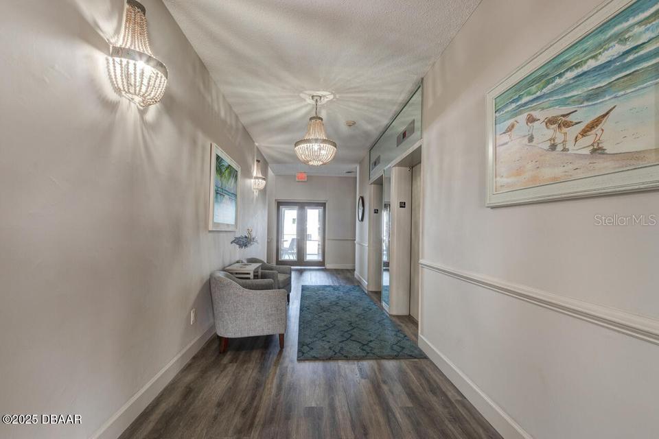 Lobby Elevators - 2828 N ATLANTIC AVE #303, DAYTONA BEACH