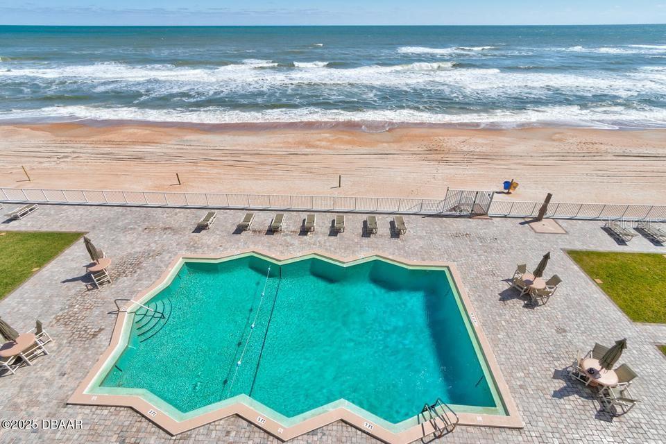 Pool View - 2828 N ATLANTIC AVE #303, DAYTONA BEACH