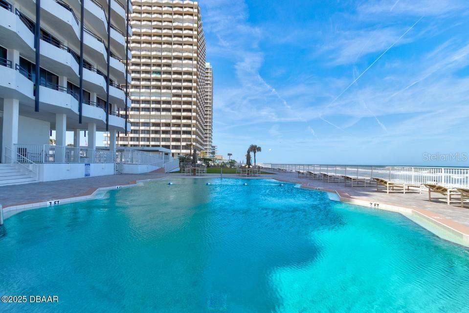 Pool - 2828 N ATLANTIC AVE #303, DAYTONA BEACH