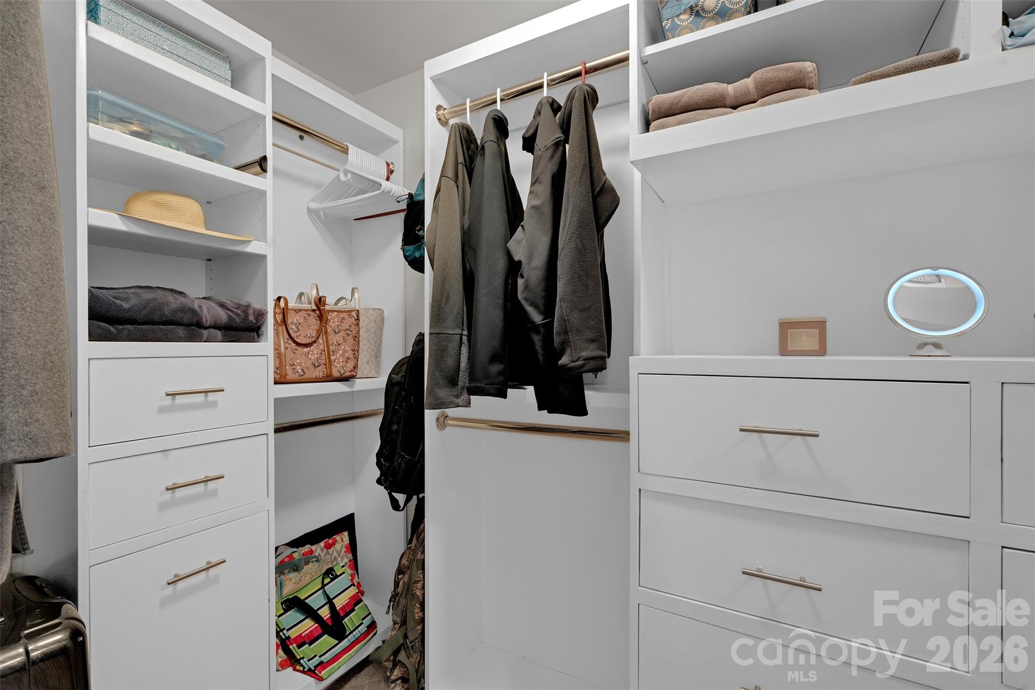 Enormous Custom Primary Closet - 1797 Mill Creek Lane SW, Concord