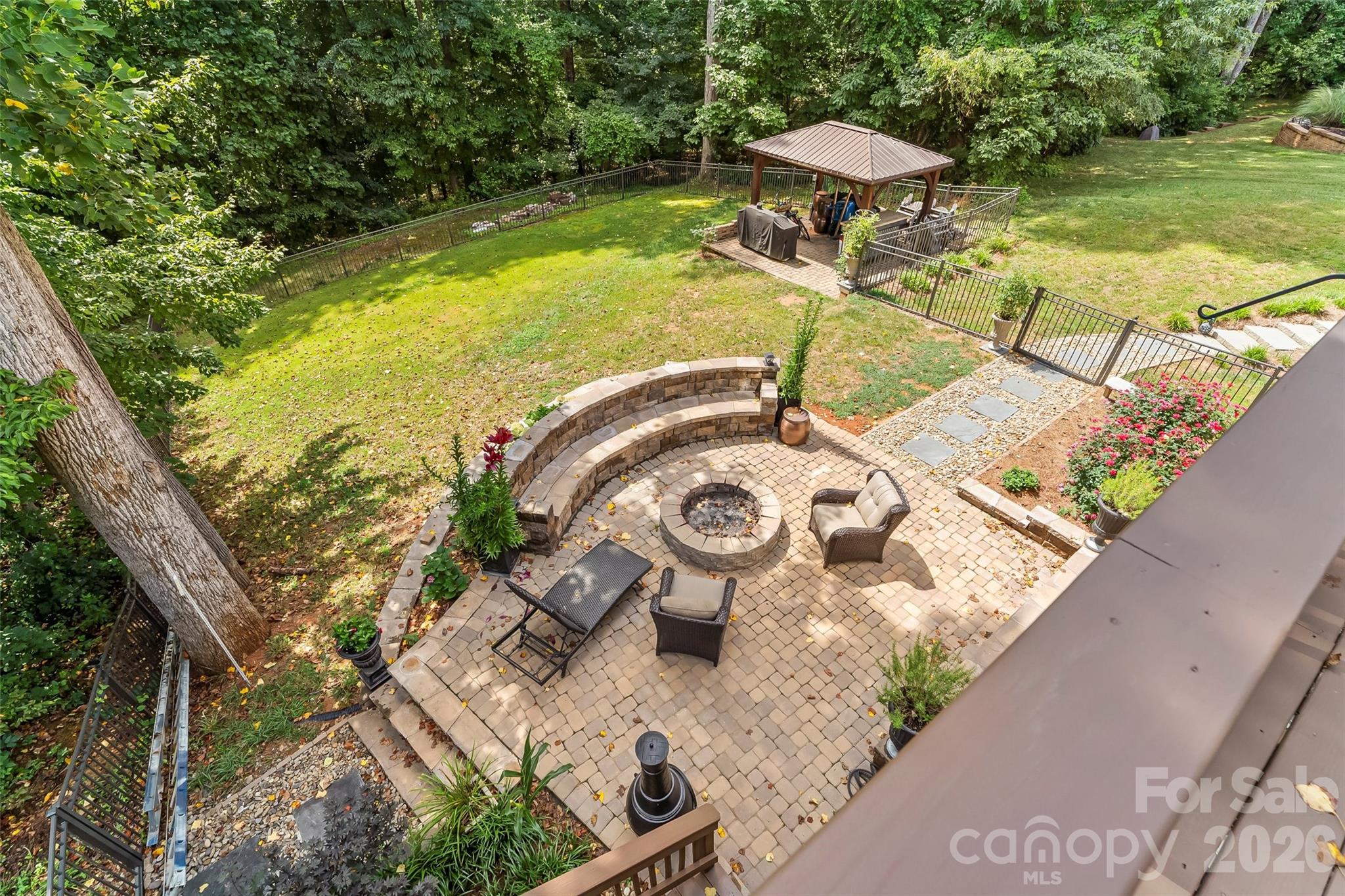 You'll love this backyard! - 120 Harrison Point Court, Mooresville