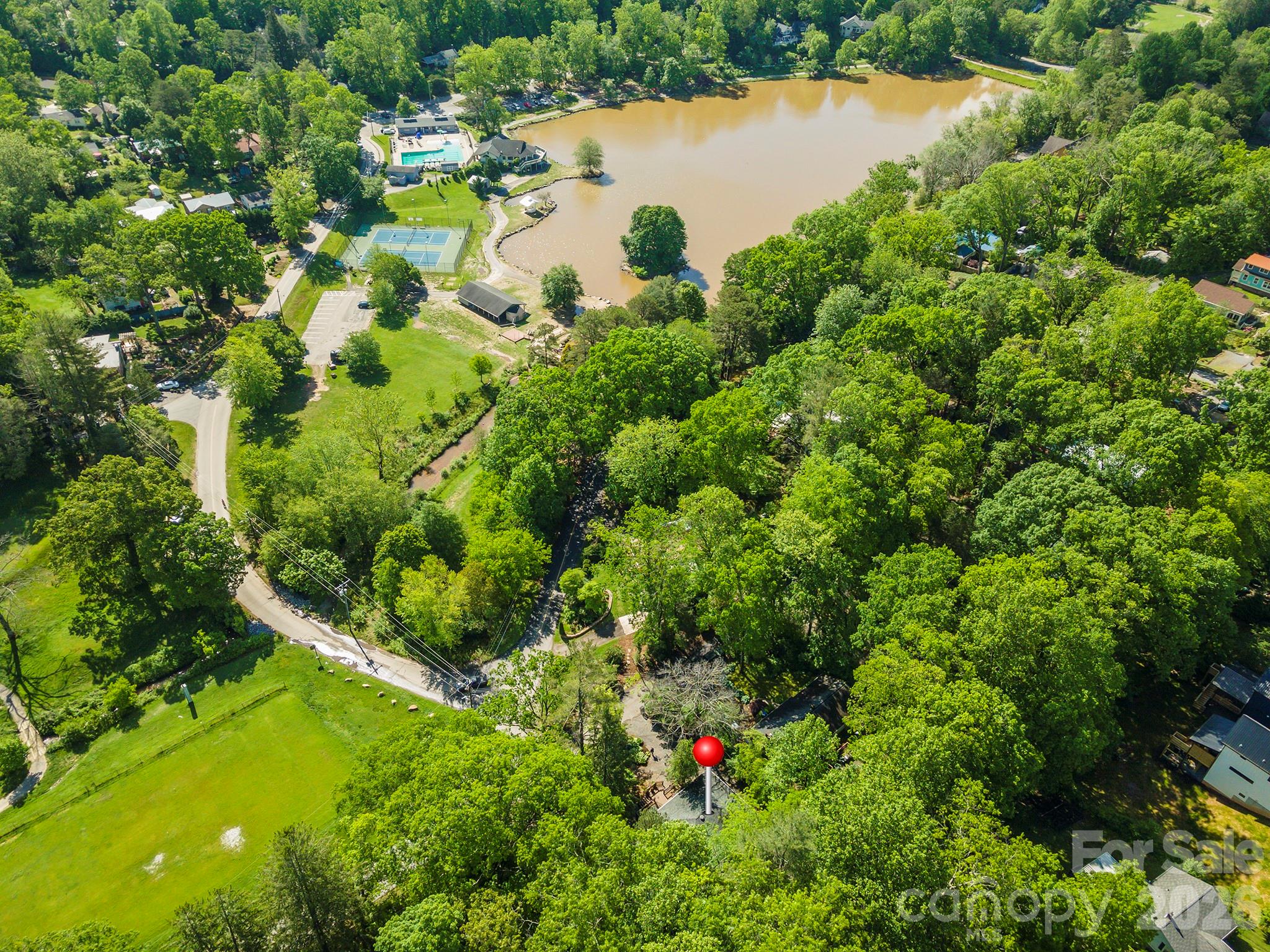 Lake Tomahawk with Playground, Walking Trail, Pool, and Tennis Courts - 416 S Cherokee Avenue, Black Mountain