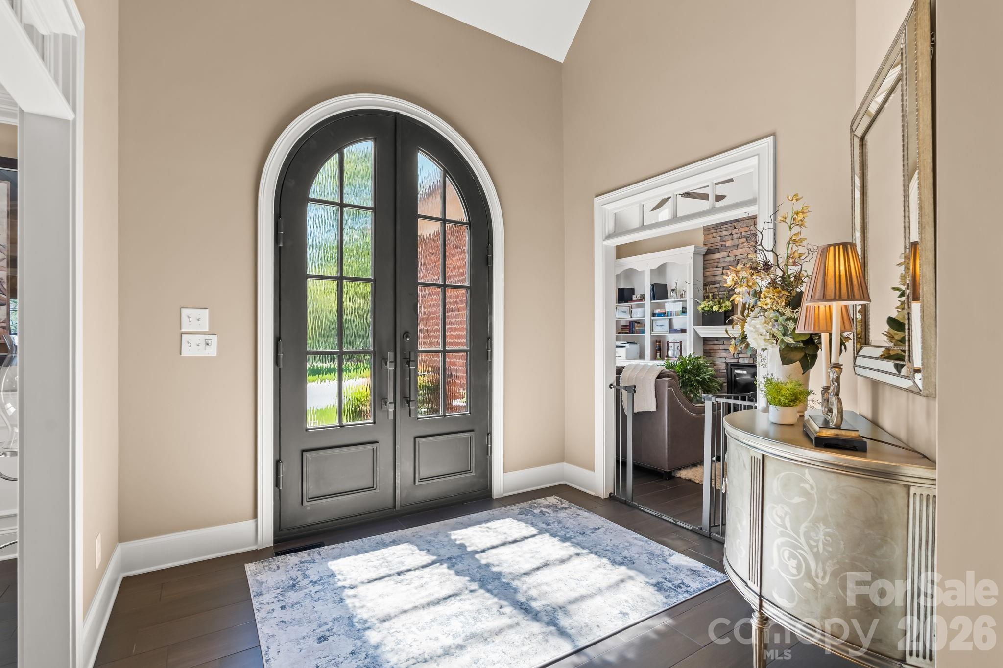 Italian tile meets you at the front door and leads you throughout your visit - 11555 Double Spring Road, Lewisville