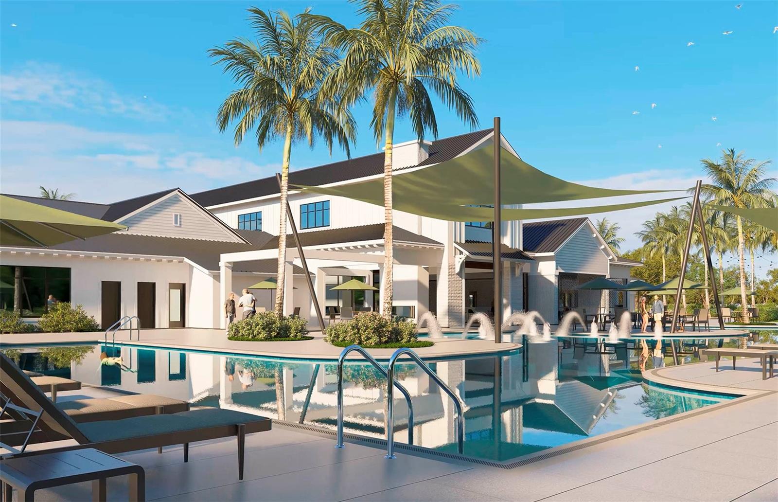 Resort Style Swimming Pool - 14753 SUNLIT CIR, PARRISH