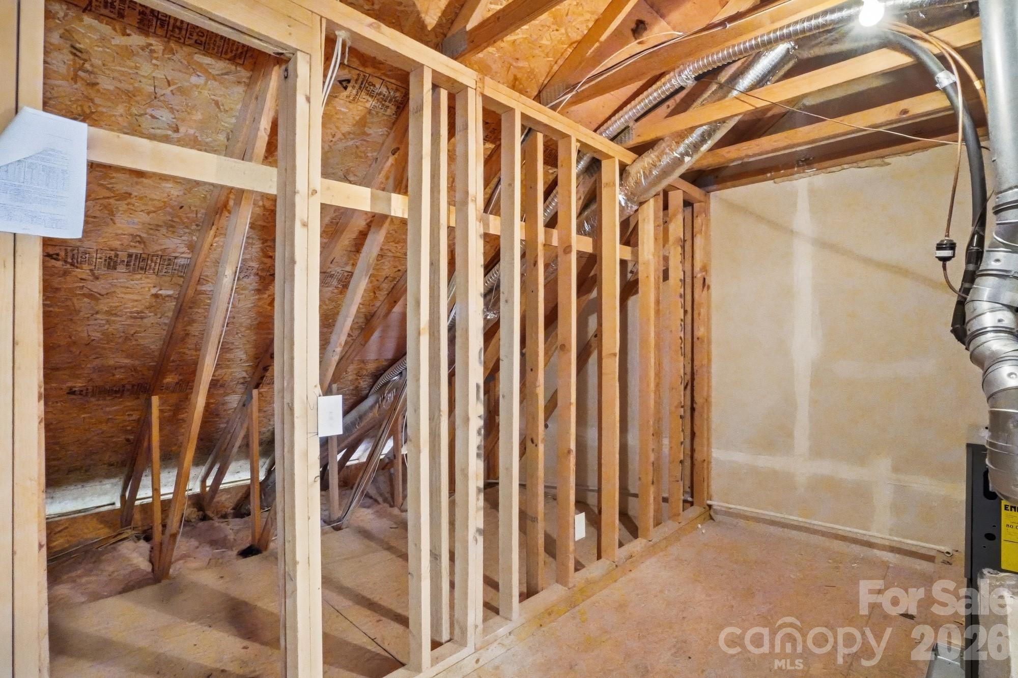 Upstairs Utility Room/Attic - 225 Horizon Circle, Rock Hill