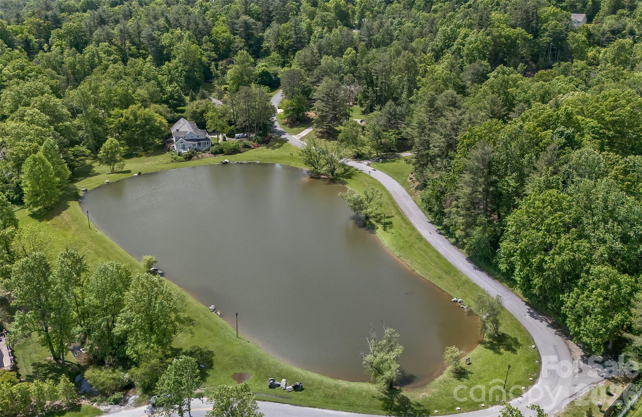 Ariel of Community Lake - 25 Windsong Drive, Fairview