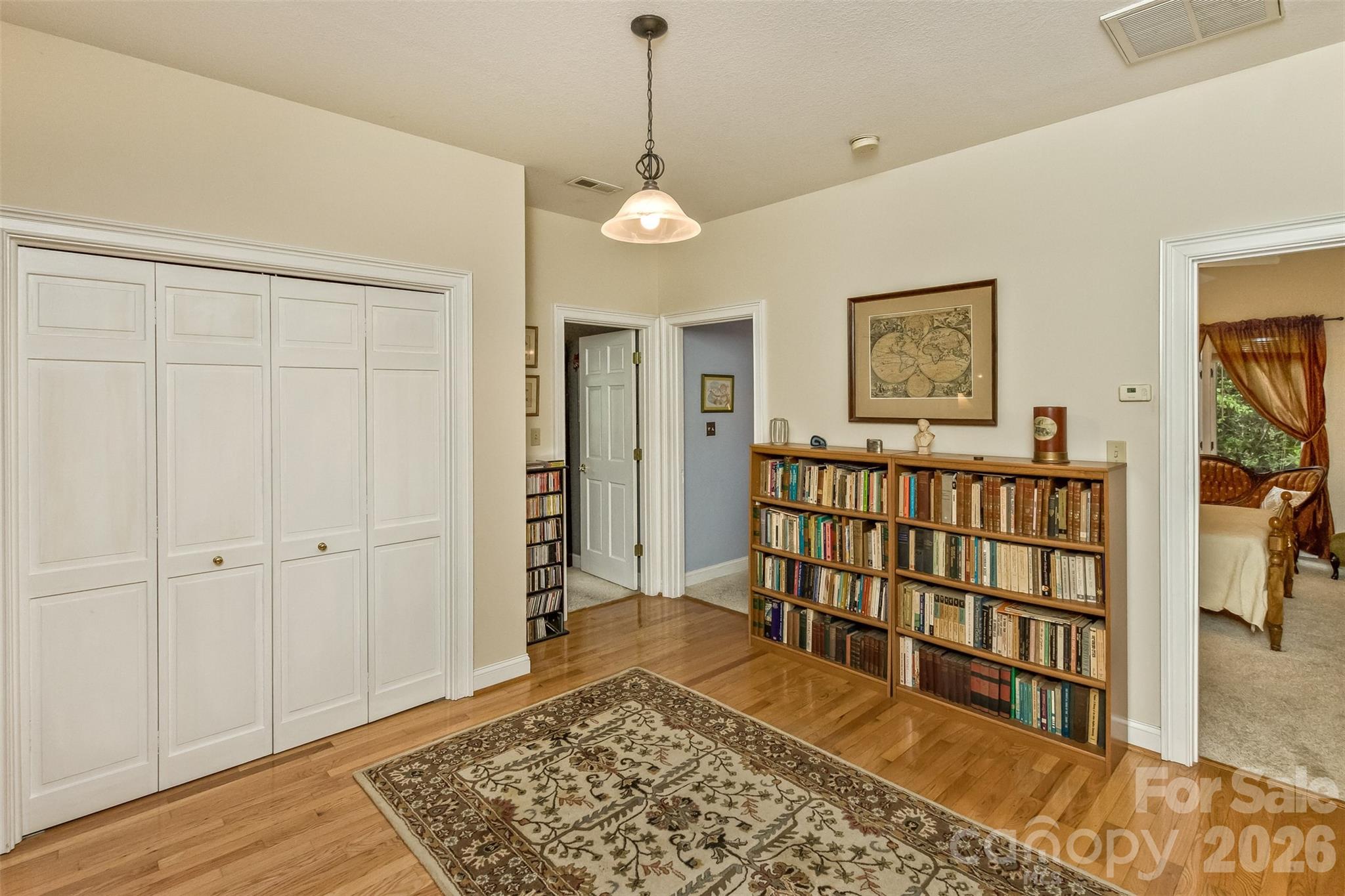 Downstairs landing with yet another closet! - 25 Windsong Drive, Fairview