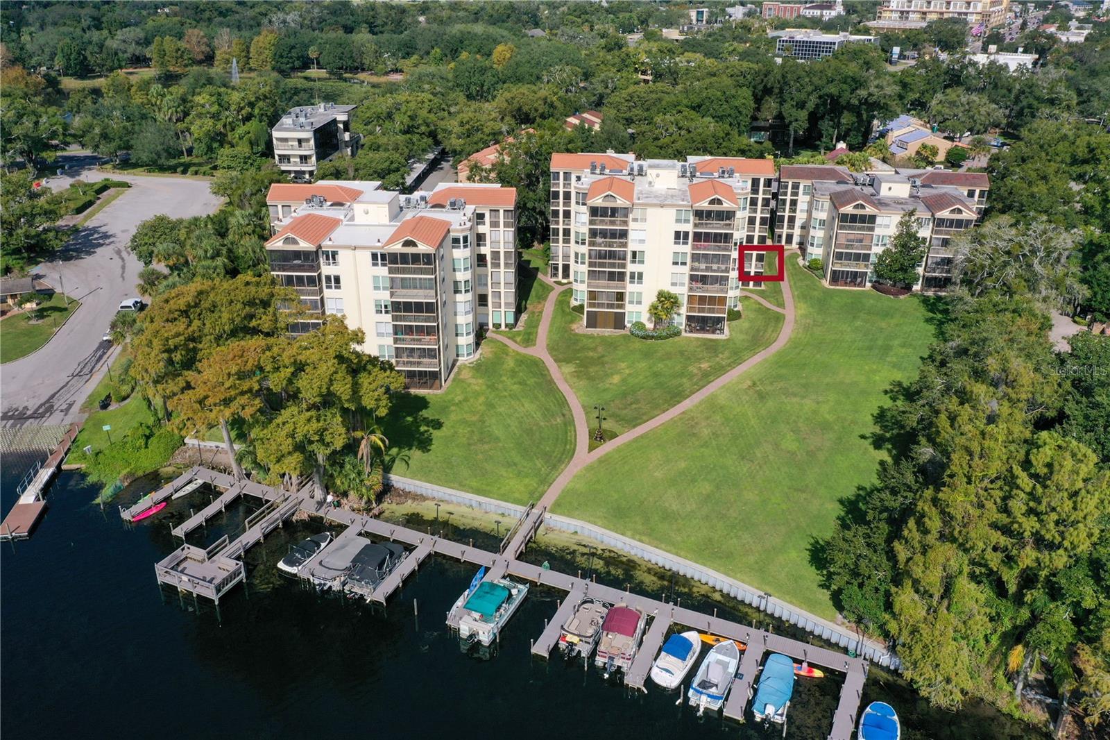 Aerial - 204 QUAYSIDE CIR #201, MAITLAND