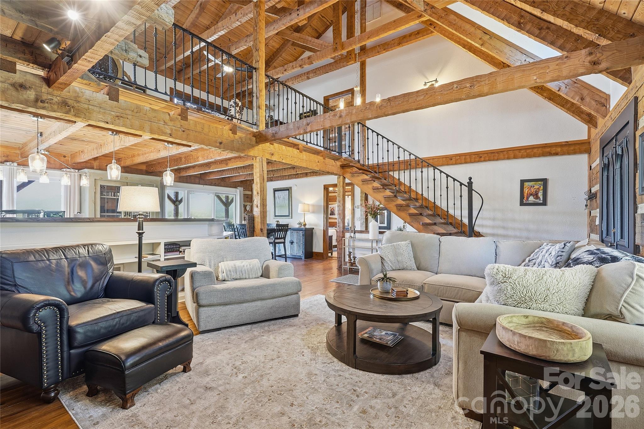 Living Room - 723 N Highland Road, Mill Spring