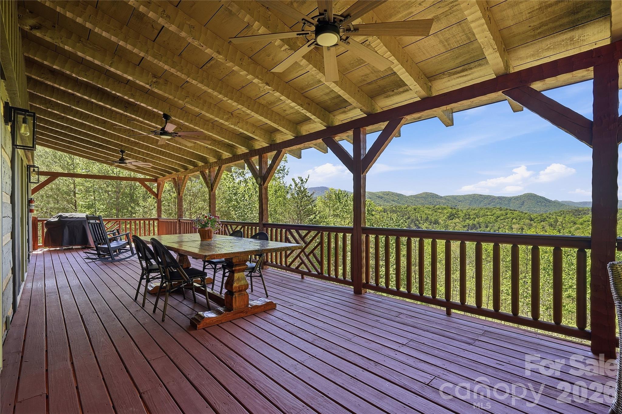 Back Deck - 723 N Highland Road, Mill Spring