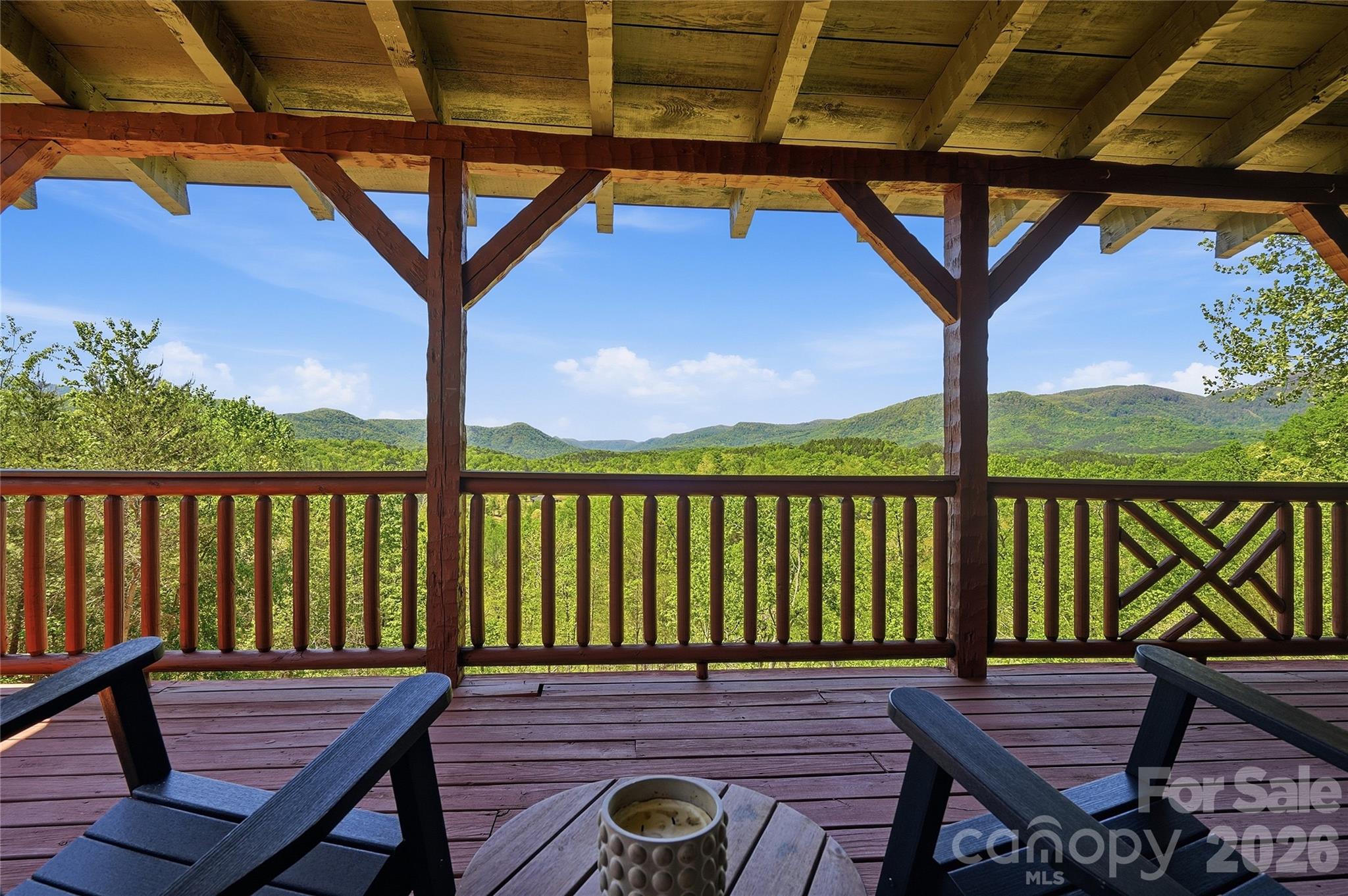 Back Deck - 723 N Highland Road, Mill Spring