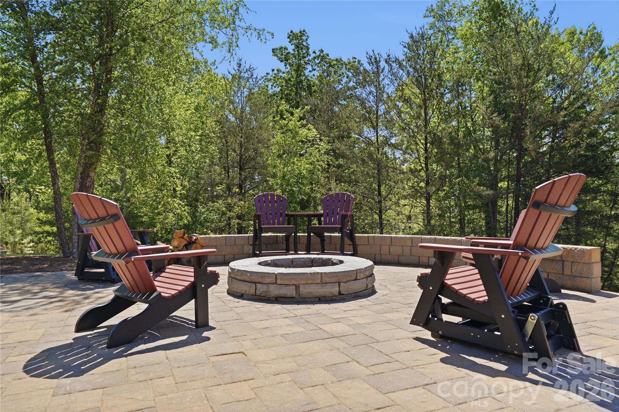 Outdoor Fire pit - 723 N Highland Road, Mill Spring