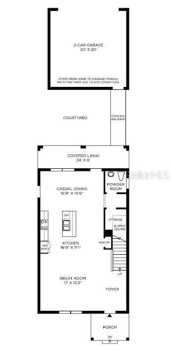 Floor 1 - 13026 SUNSET GARDEN LN, WINTER GARDEN