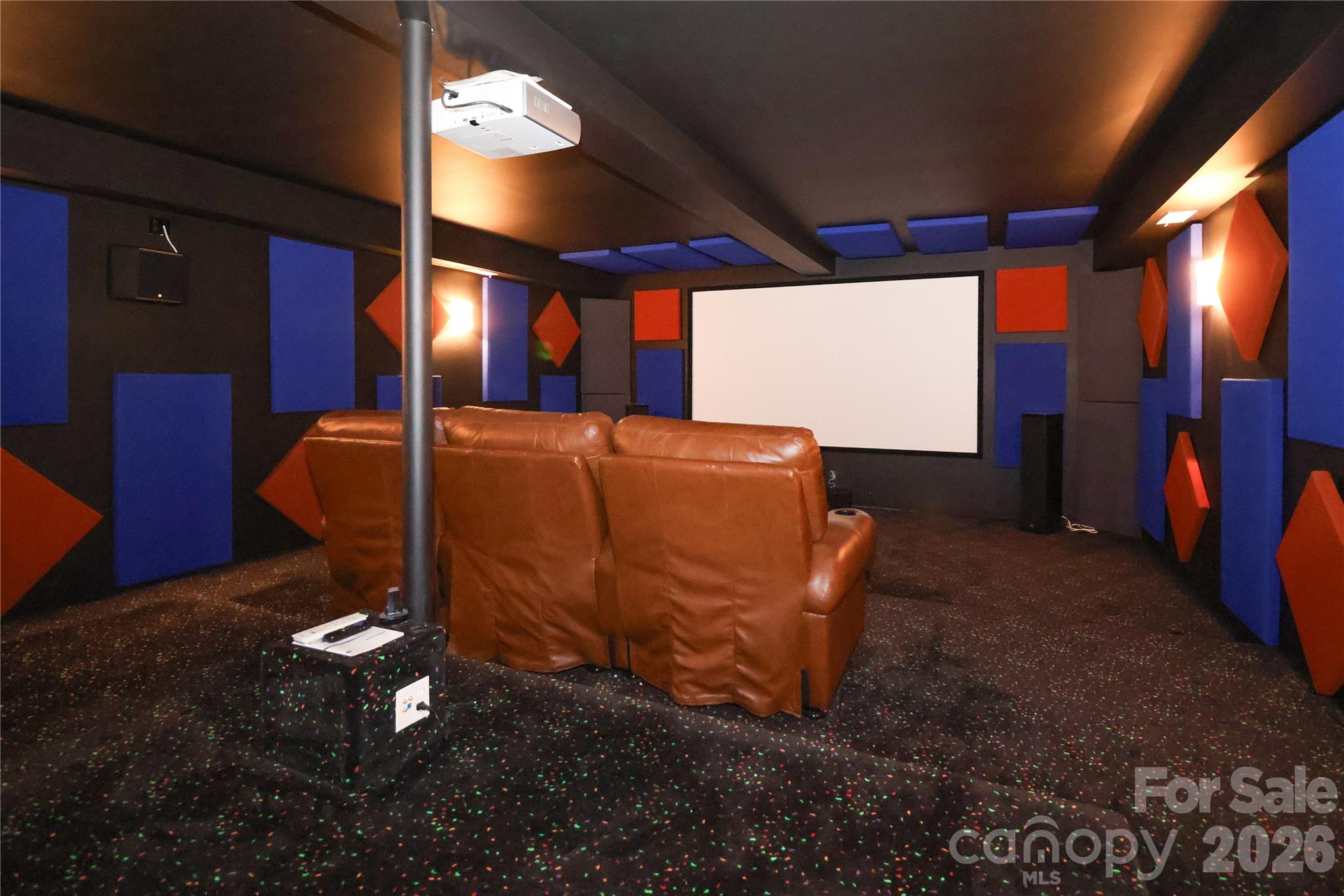 Perfectly Designed Theatre - 119 Shelter Cove Lane, Mooresville