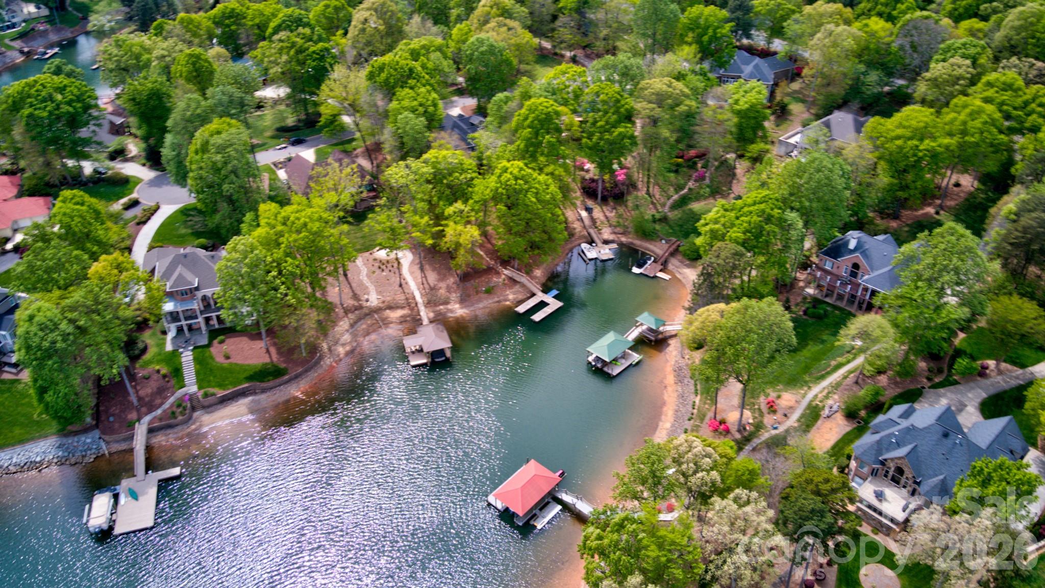 Cove water protection with main channel access - 119 Shelter Cove Lane, Mooresville