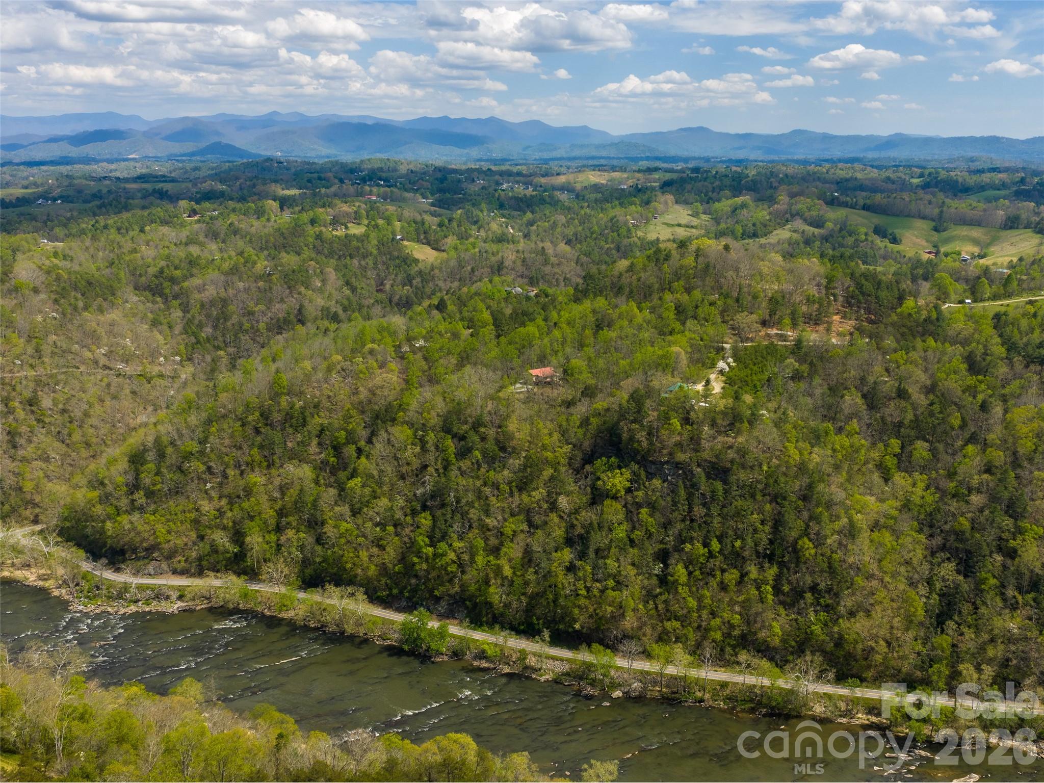 aerial of river down below - 76 Raven Rock Lane, Marshall