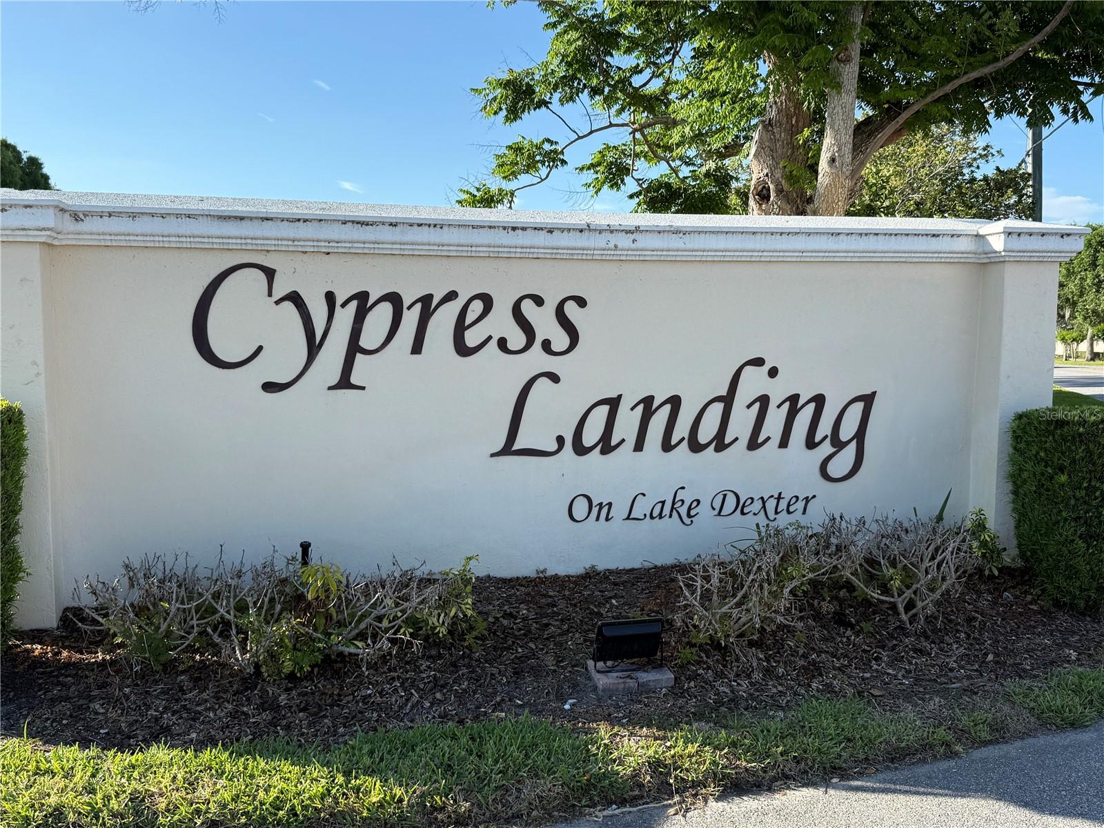 Entrance Sign - 3971 CYPRESS LNDG W, WINTER HAVEN