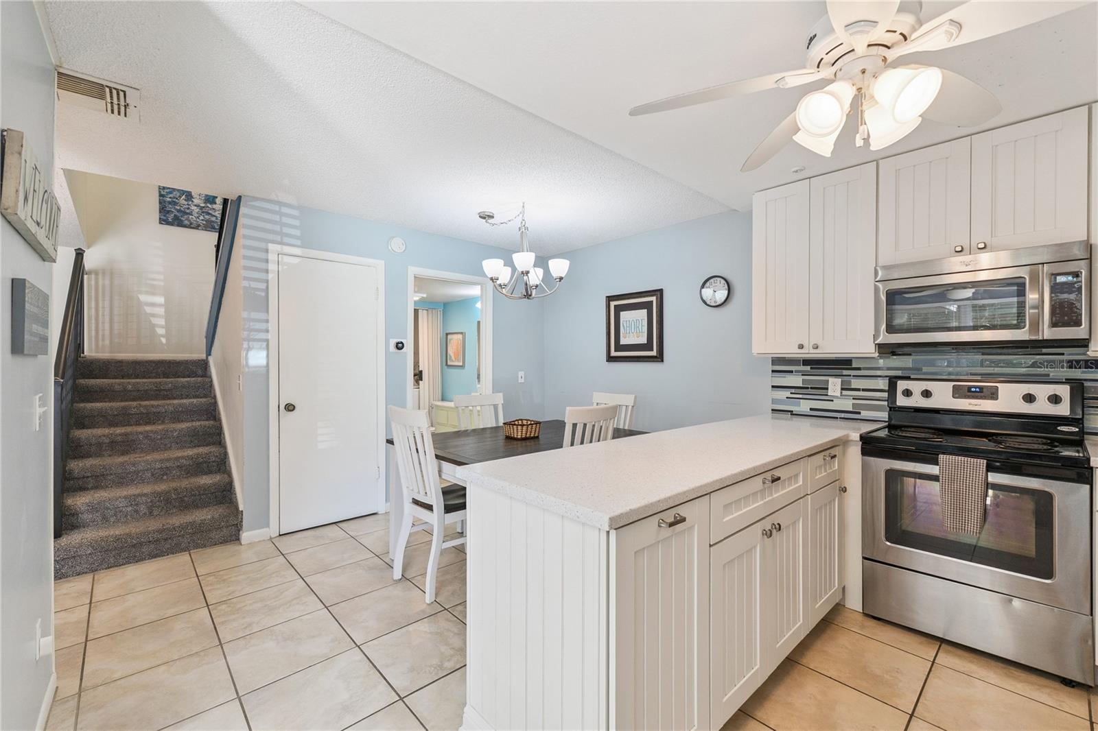 Renovated Kitchen - 4150 S ATLANTIC AVE #121B, NEW SMYRNA BEACH
