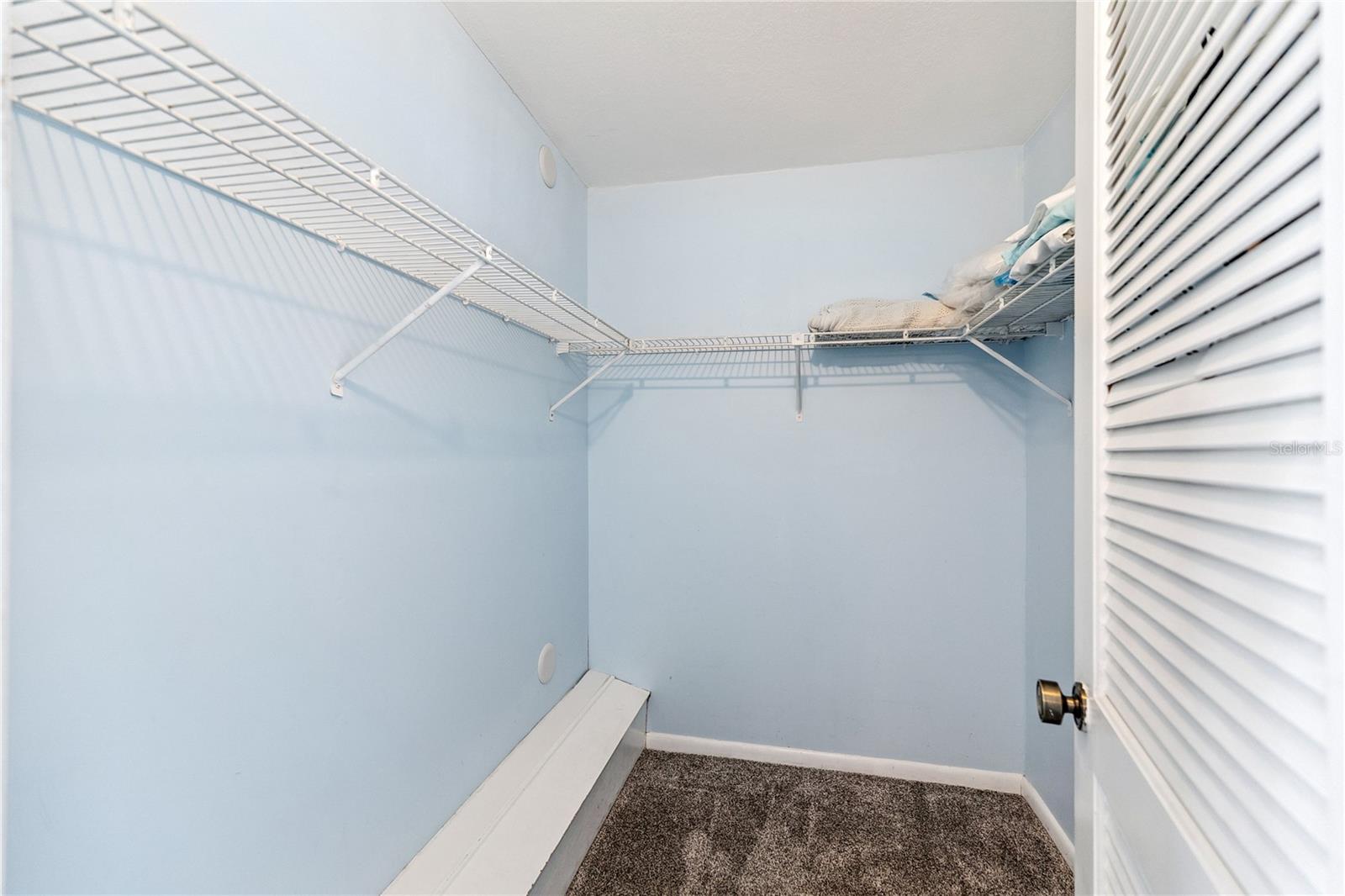Spacious Primary Bedroom Walk-In Closet - 4150 S ATLANTIC AVE #121B, NEW SMYRNA BEACH