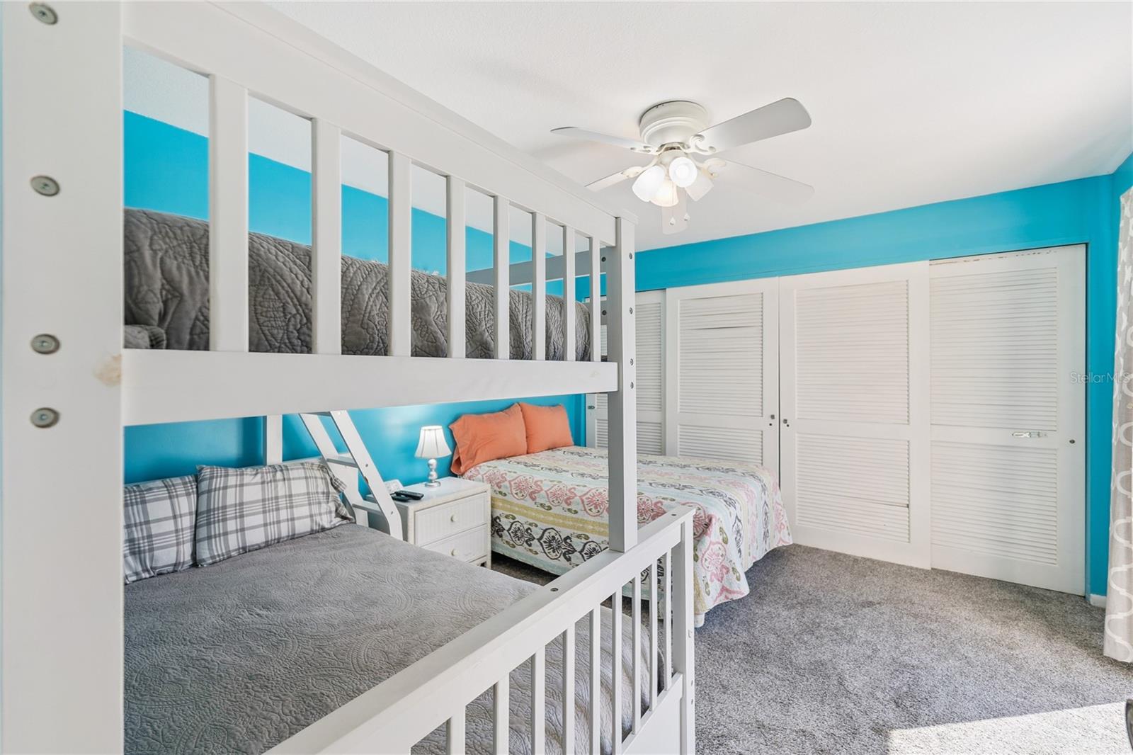 Second Bedroom with Spacious Closet Space - 4150 S ATLANTIC AVE #121B, NEW SMYRNA BEACH