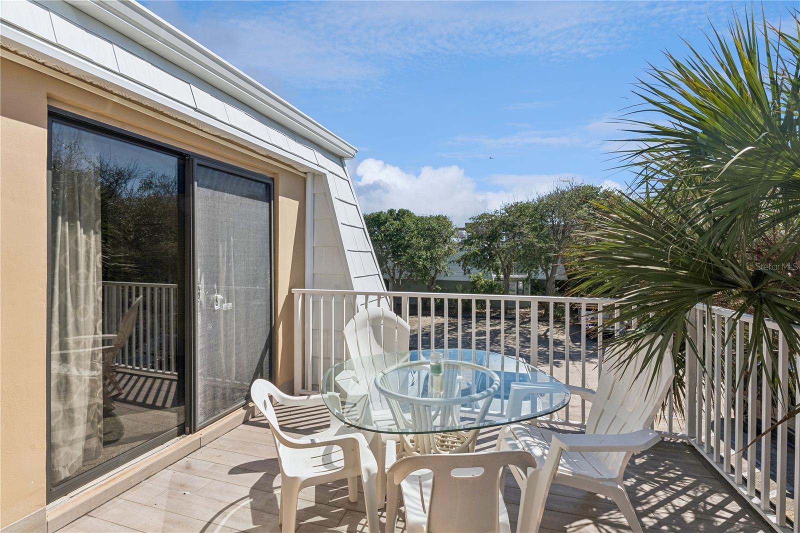 Spacious Balcony on 2nd floor - 4150 S ATLANTIC AVE #121B, NEW SMYRNA BEACH