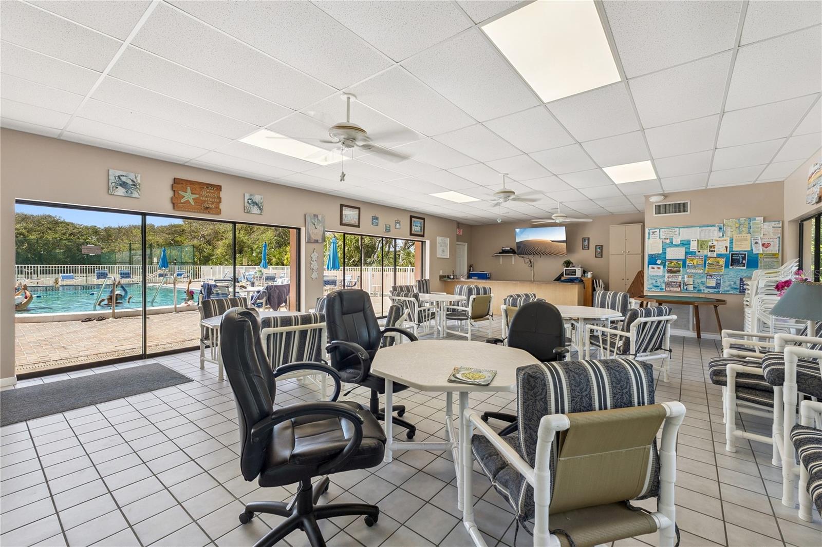 Community Club House - 4150 S ATLANTIC AVE #121B, NEW SMYRNA BEACH
