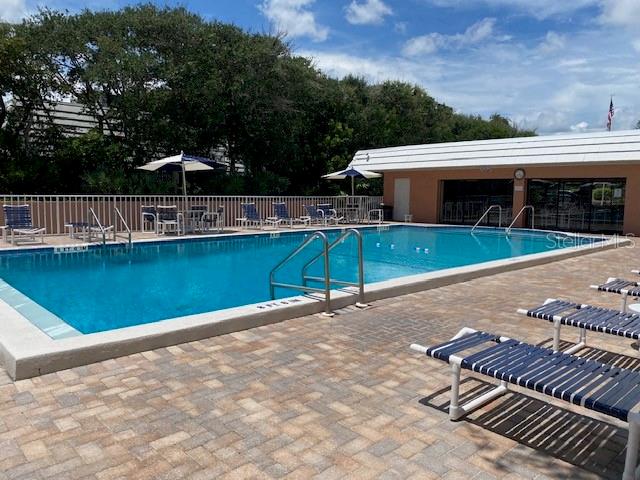 Community Pool - 4150 S ATLANTIC AVE #121B, NEW SMYRNA BEACH