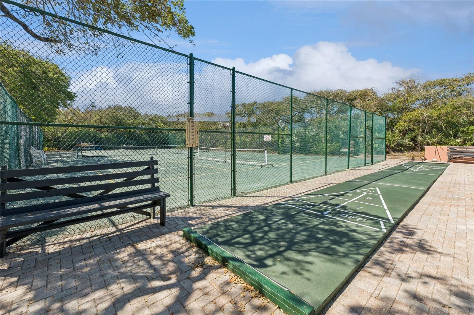 Community Tennis Court/Pickleball Court - 4150 S ATLANTIC AVE #121B, NEW SMYRNA BEACH