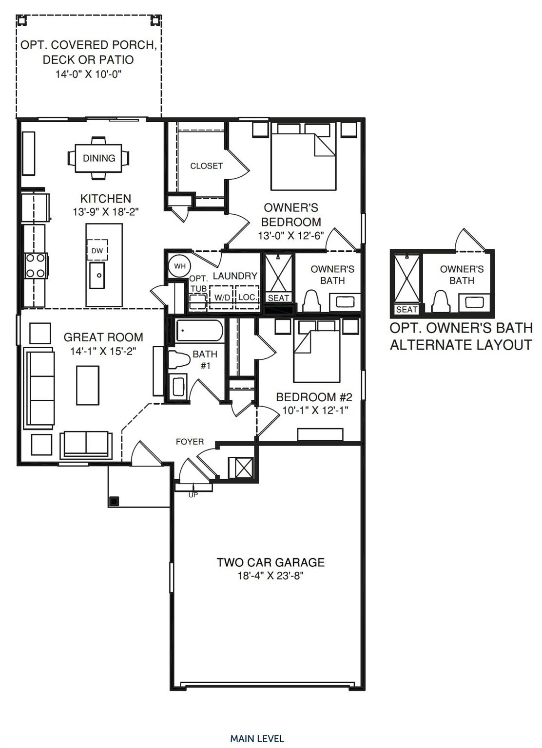Aruba Bay Floorplan - 3271 Eller Drive Extension, Hickory