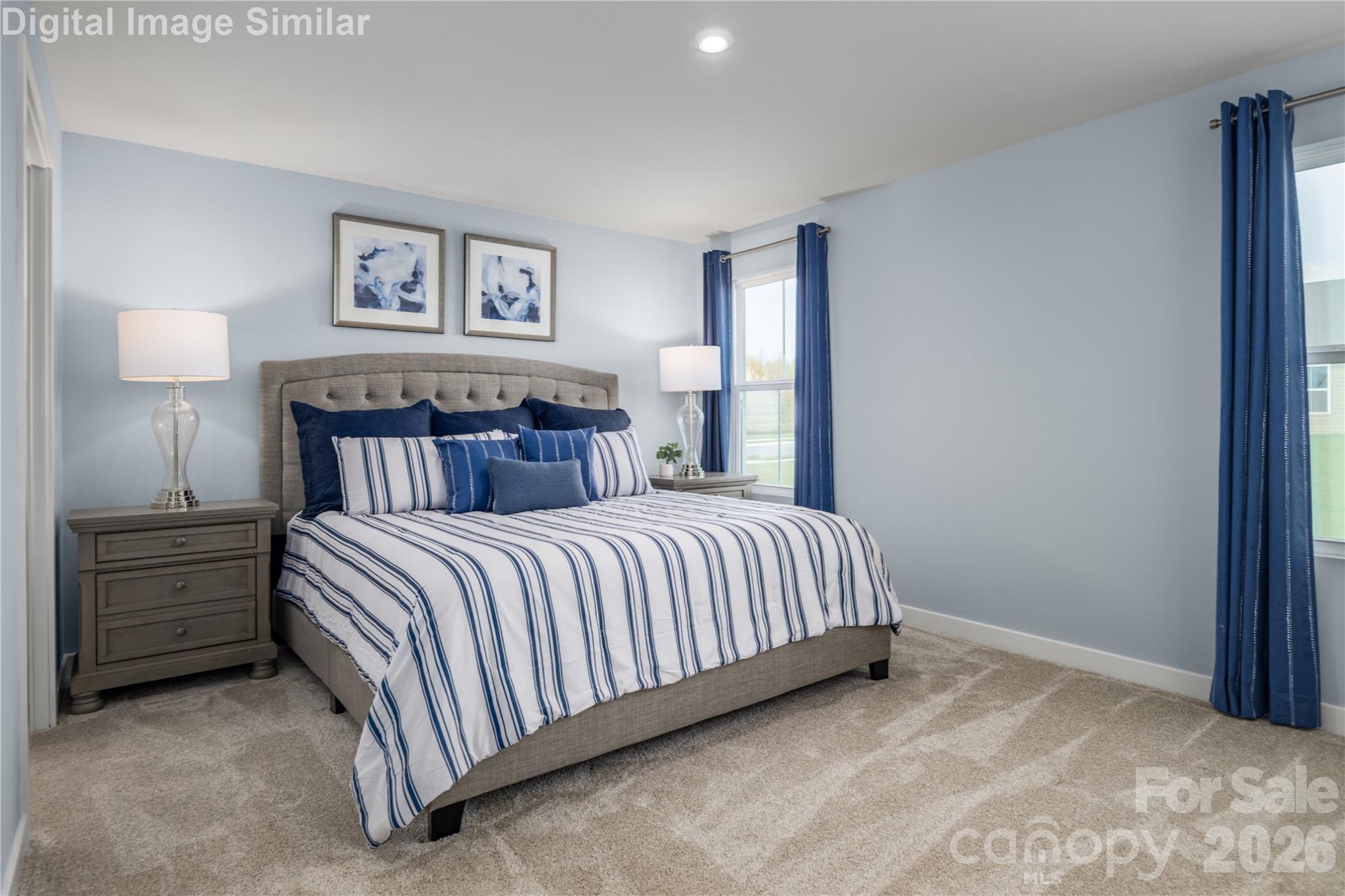 Your private primary haven - windows, warmth, and room to relax. - 3291 Eller Drive Extension, Hickory
