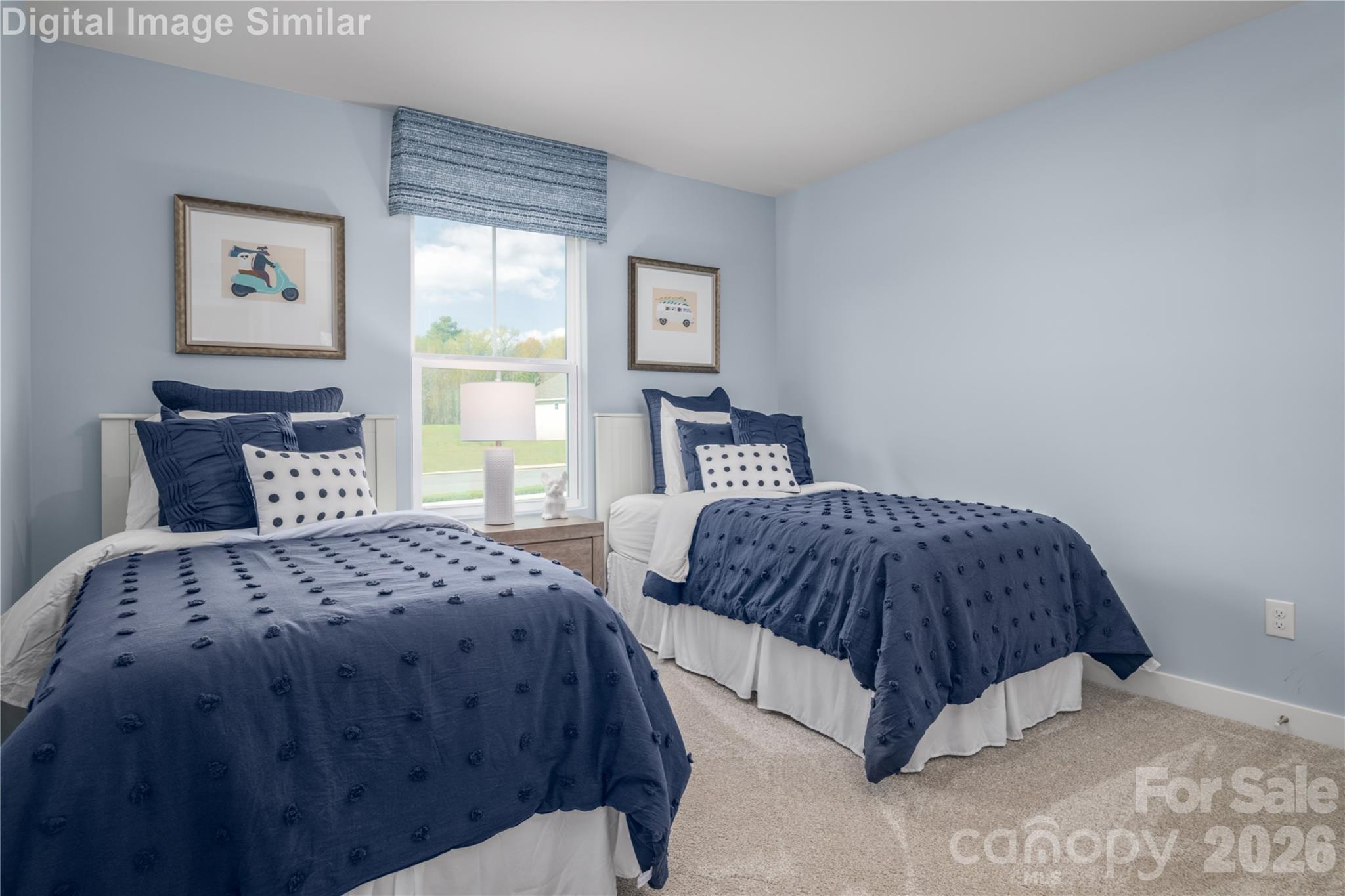 A perfect setup for 2 kids, 2 guests, or 2 of anything you need. - 3291 Eller Drive Extension, Hickory