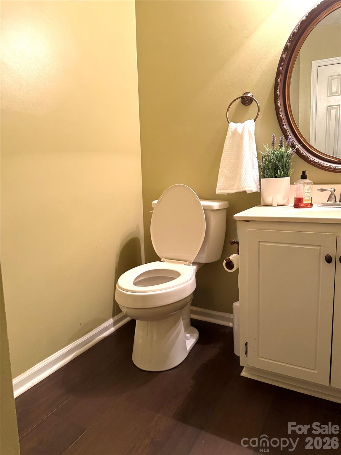 Main Floor Half-bath - 12760 Woodbridge Drive, Laurinburg