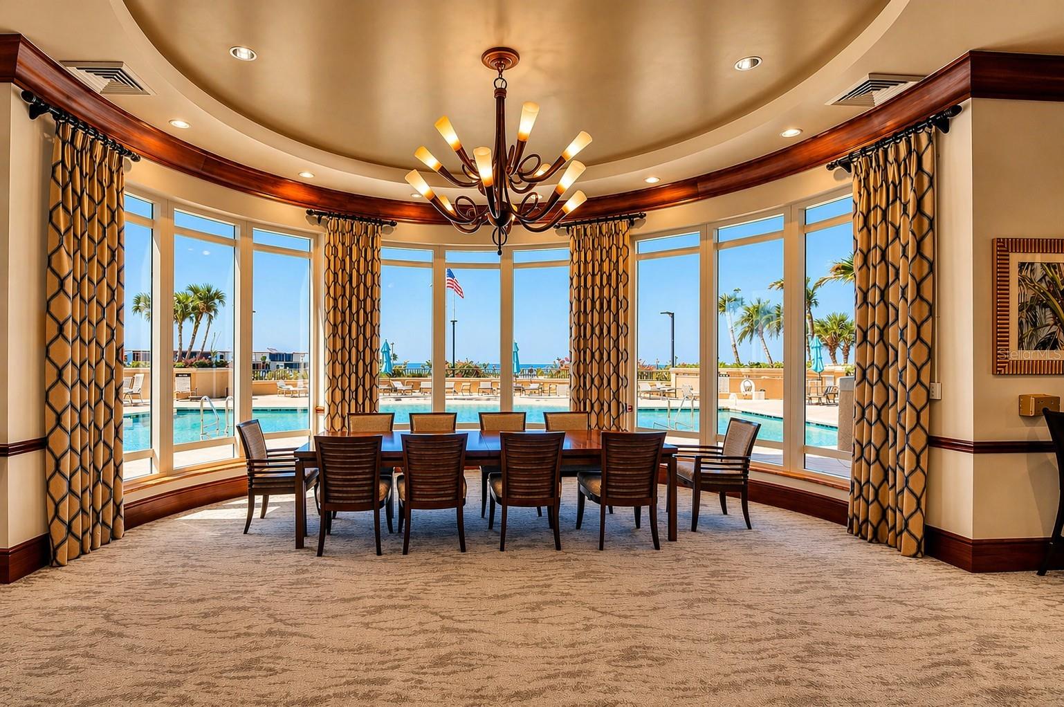 Grande Salon pool view - 3321 SUNSET KEY CIR #502, PUNTA GORDA
