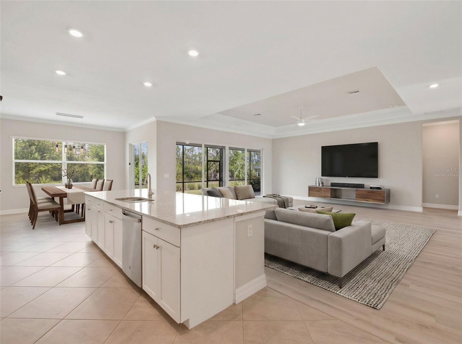 Ai Virtually staged Kitchen. - 14500 PONCE DE LEON TRL, PORT CHARLOTTE