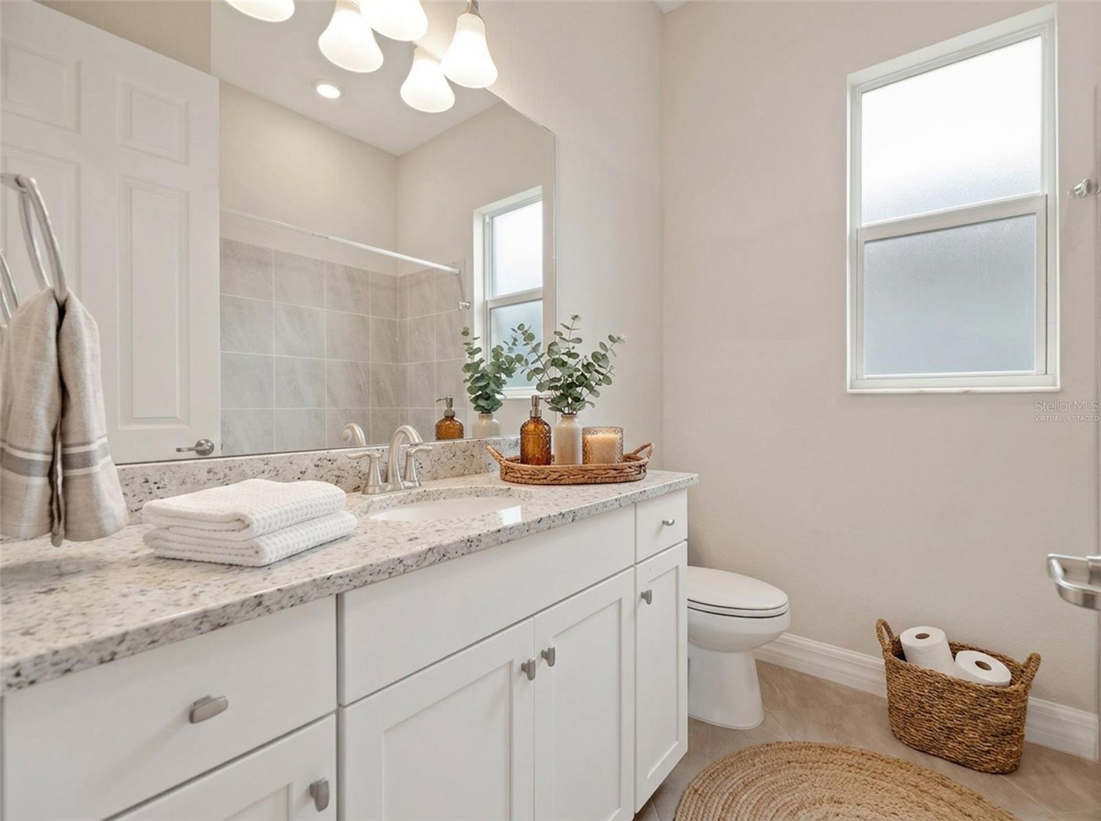 Ai Virtually staged bathroom. - 14500 PONCE DE LEON TRL, PORT CHARLOTTE